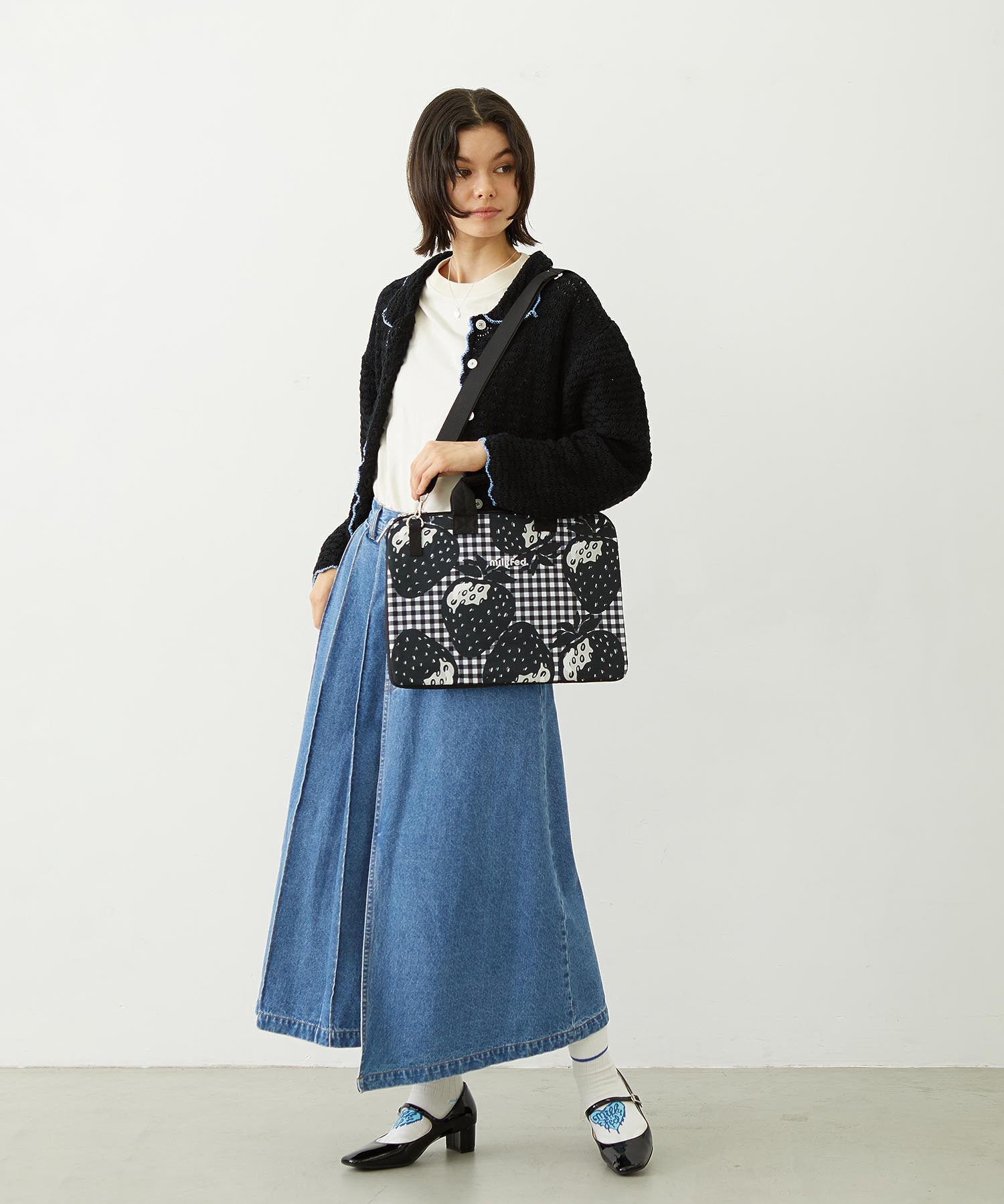 ASYMMETRICAL LONG SKIRT
