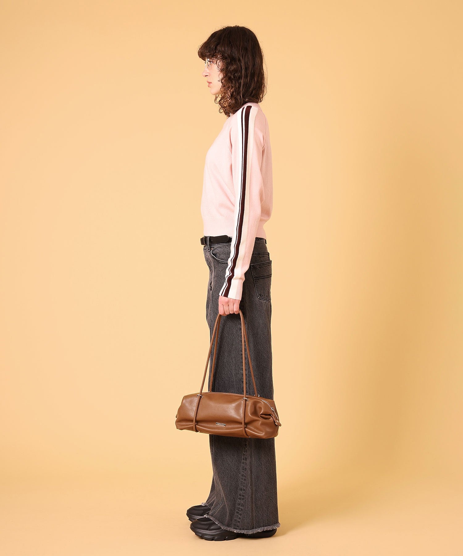 ラインニットプルオーバー