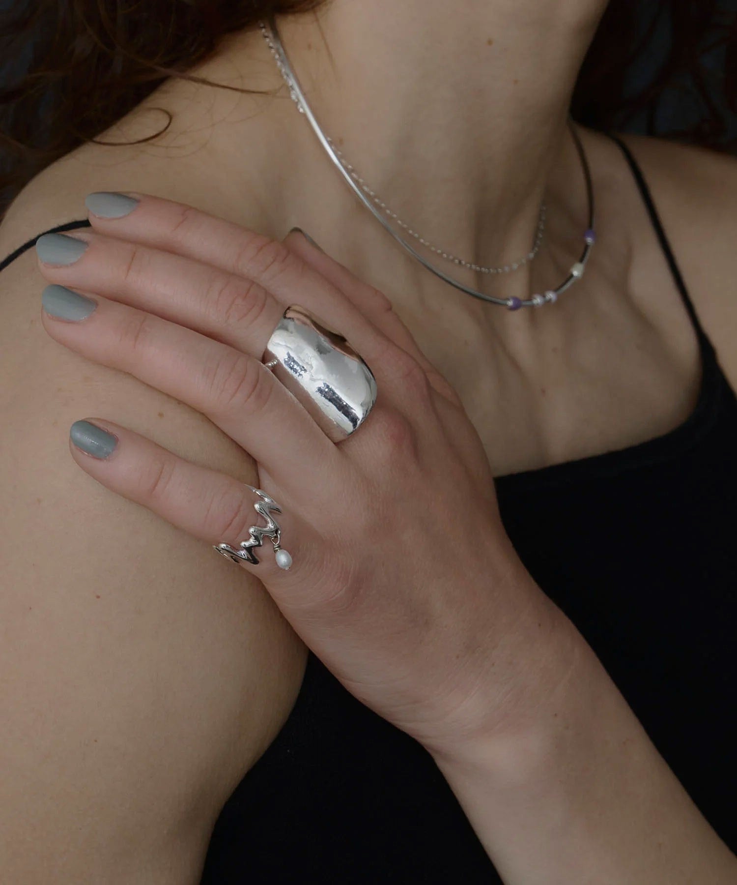 loni/BENJAMIN ASYMMETRY RING