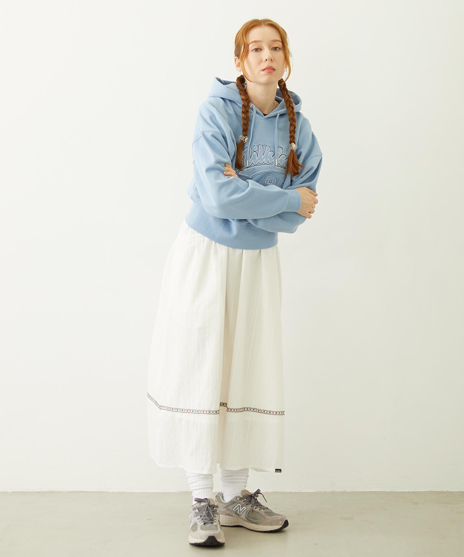 TYROLEAN TAPE CAMI DRESS