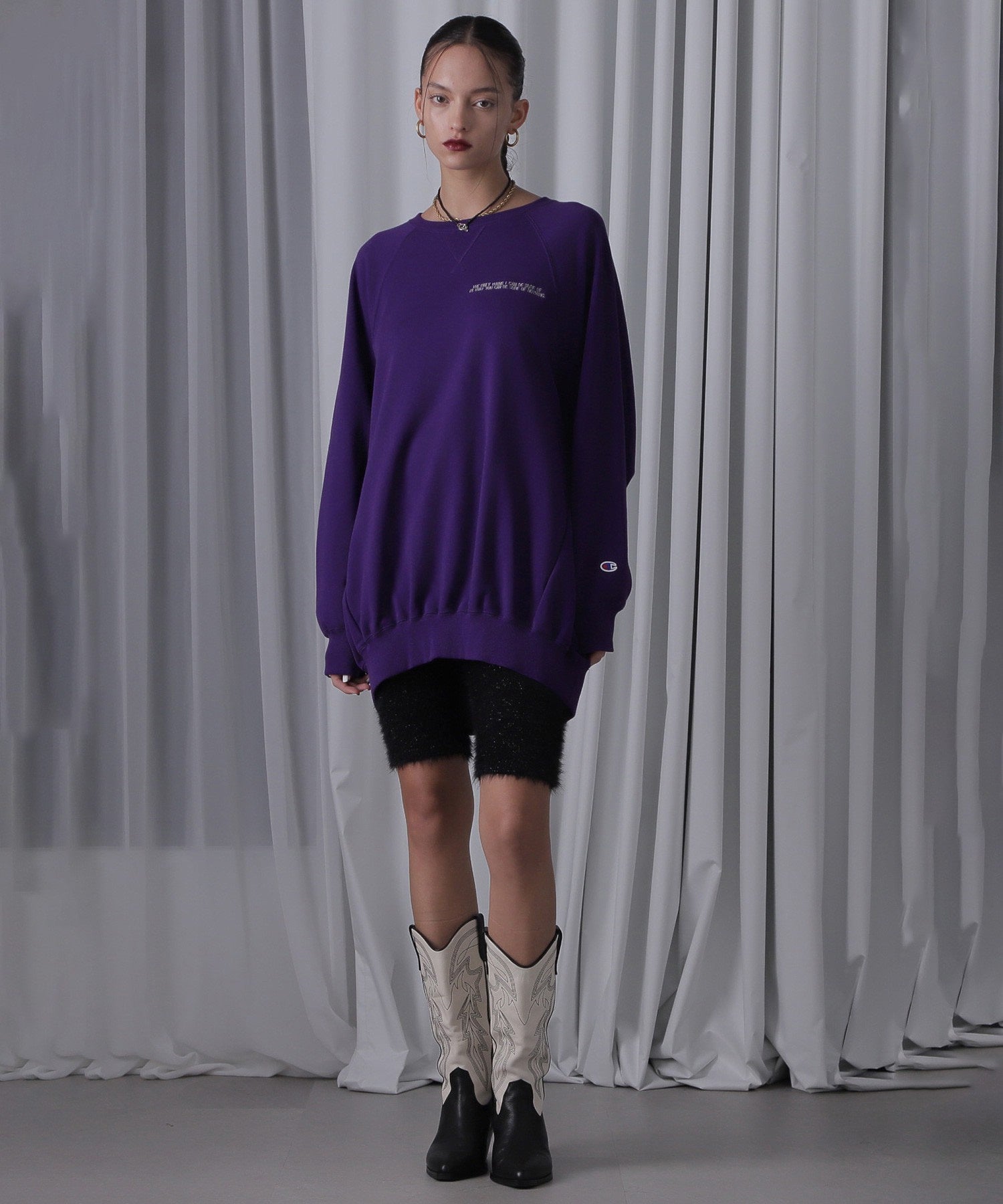 <Champion別注>ビッグスウェット
