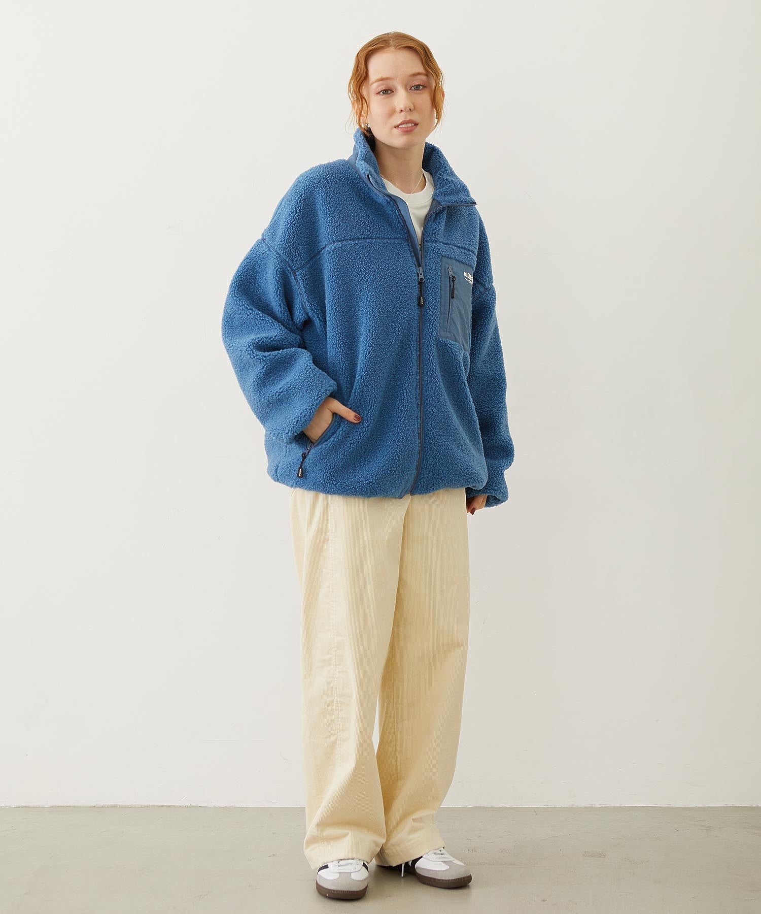 WORK STYLE CORDUROY PANTS