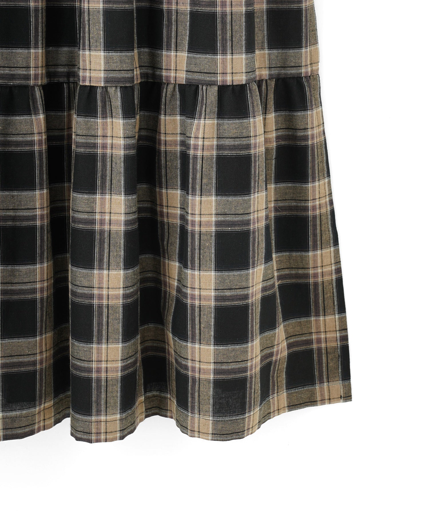APRON TIERED DRESS