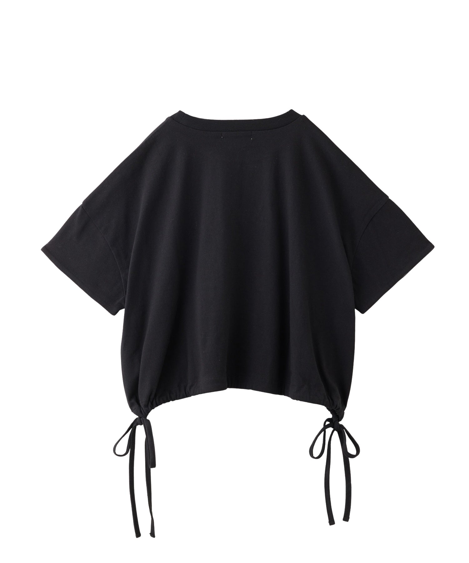 COLORED SLEEVE EDGE S/S TOP