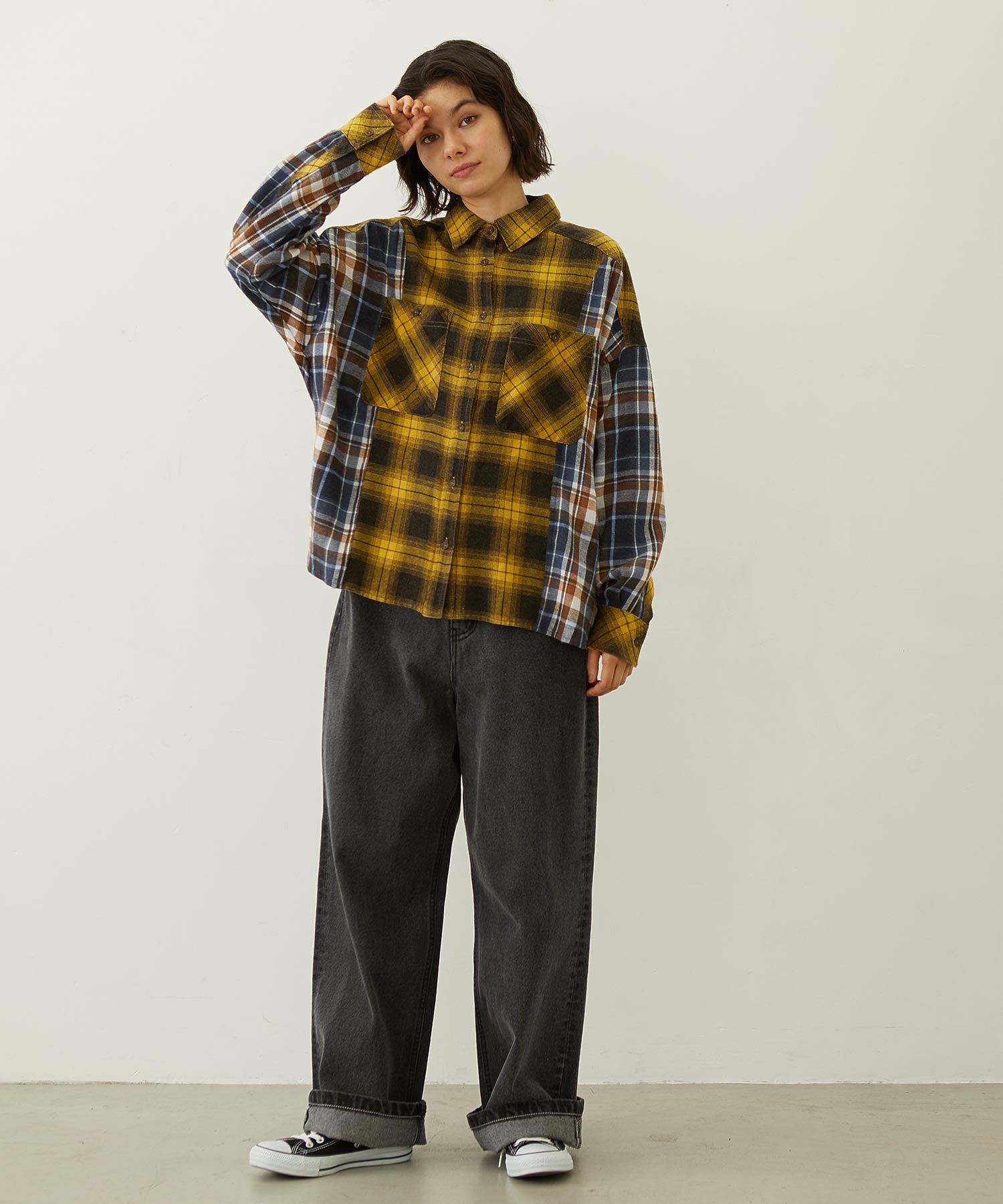 BOYFRIEND LOOSE DENIM PANTS