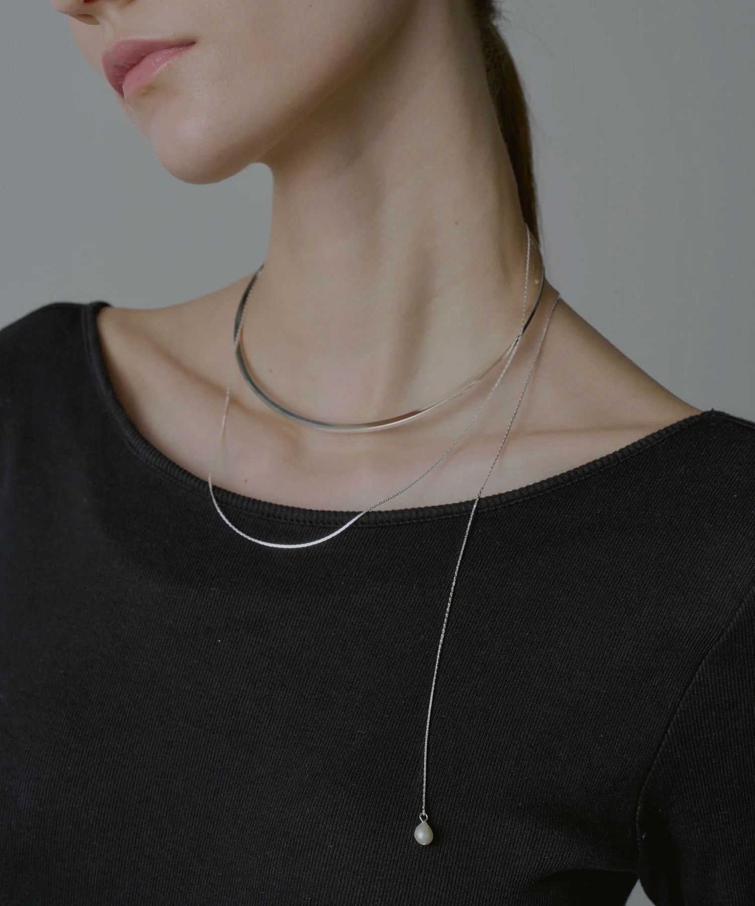 loni/BUD MULTIWAY PEARL CHOKER