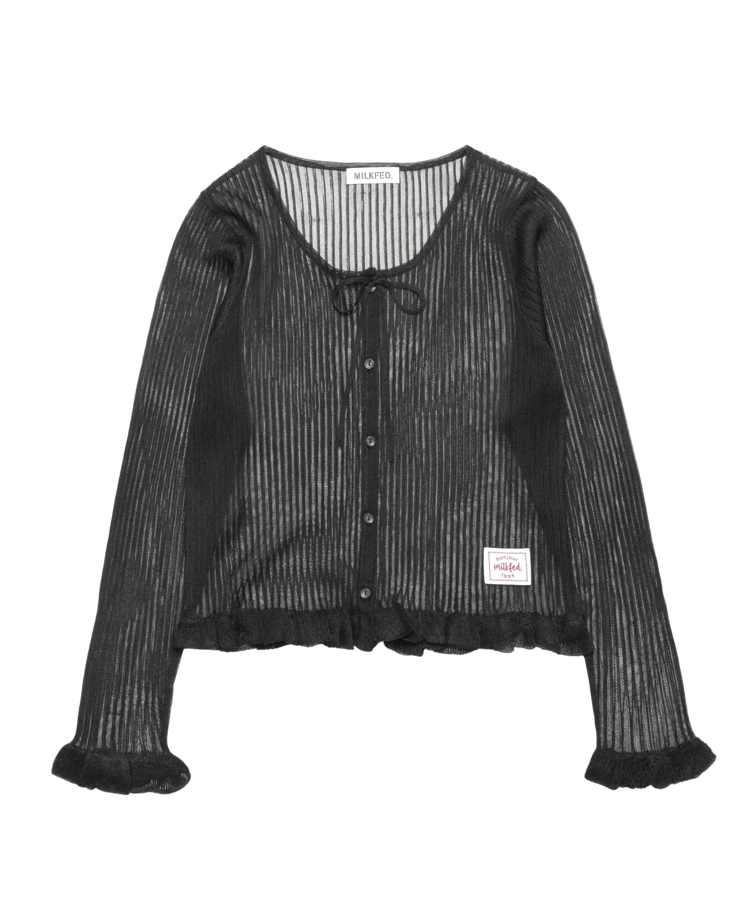 2-PIECE SHEER CARDIGAN