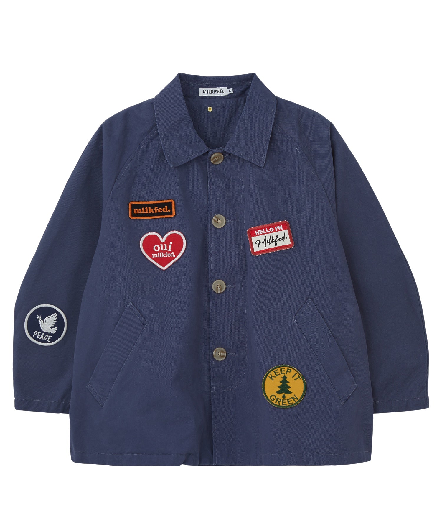 PATCH HOODED JACKET