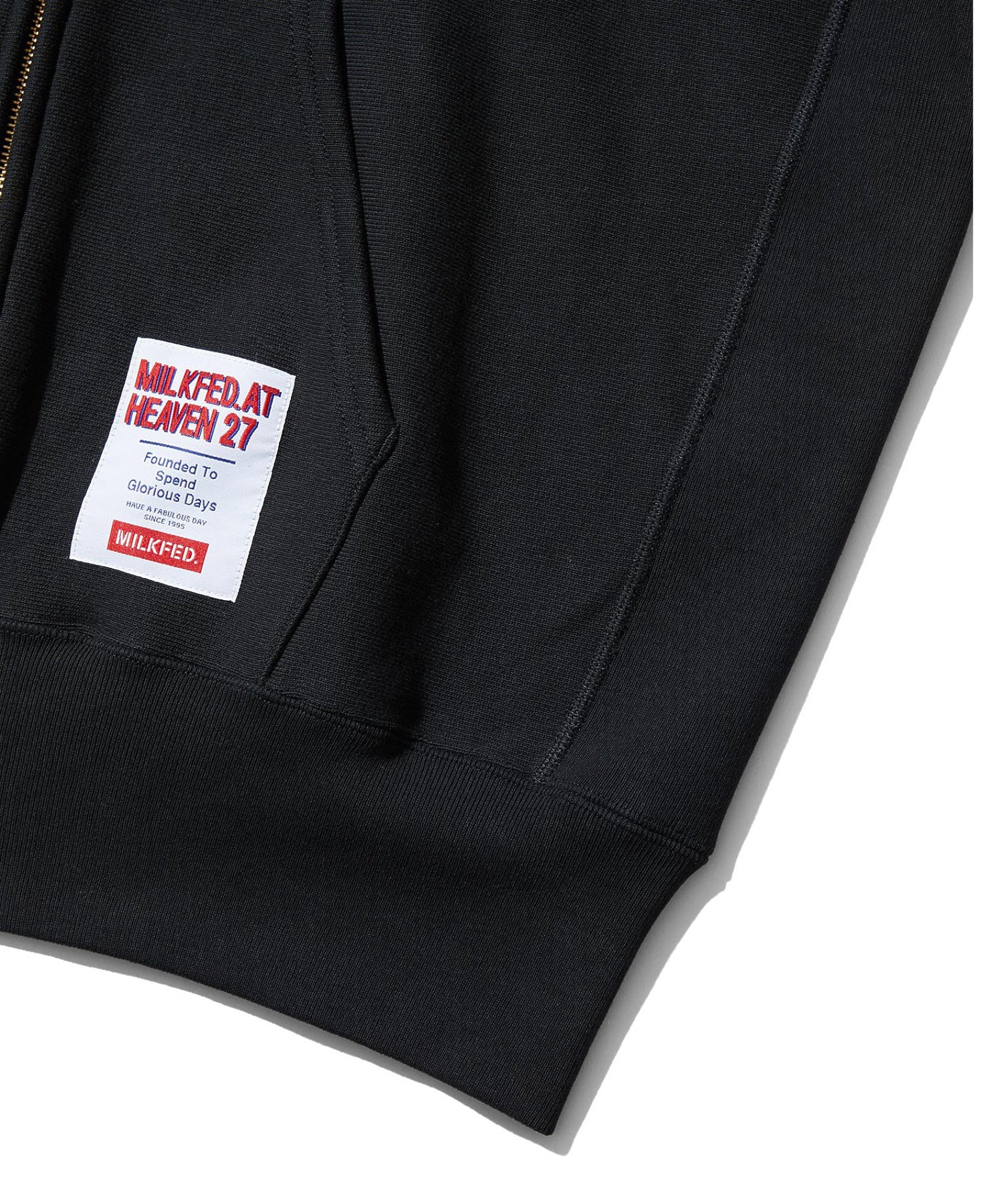 MILKFED.×CHAMPION SWEAT ZIP HOODIE