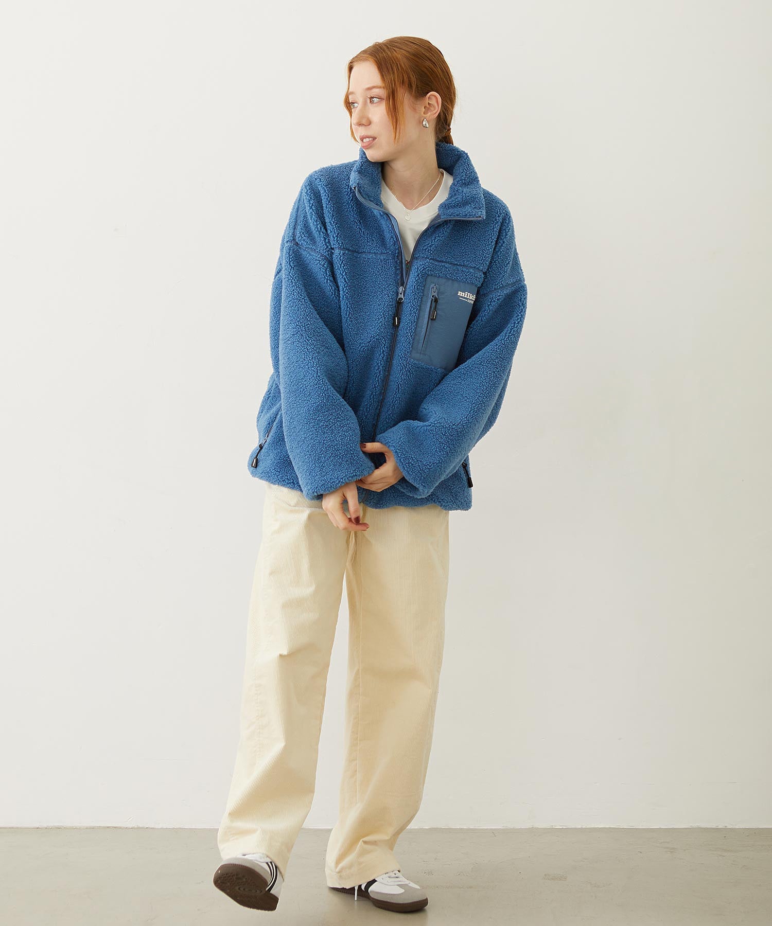 WORK STYLE CORDUROY PANTS