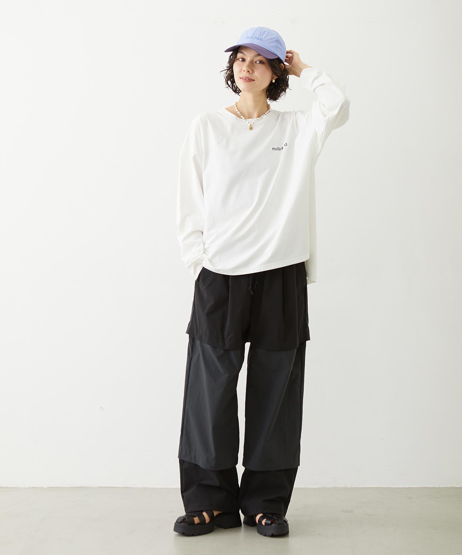 BICOLOR PANTS