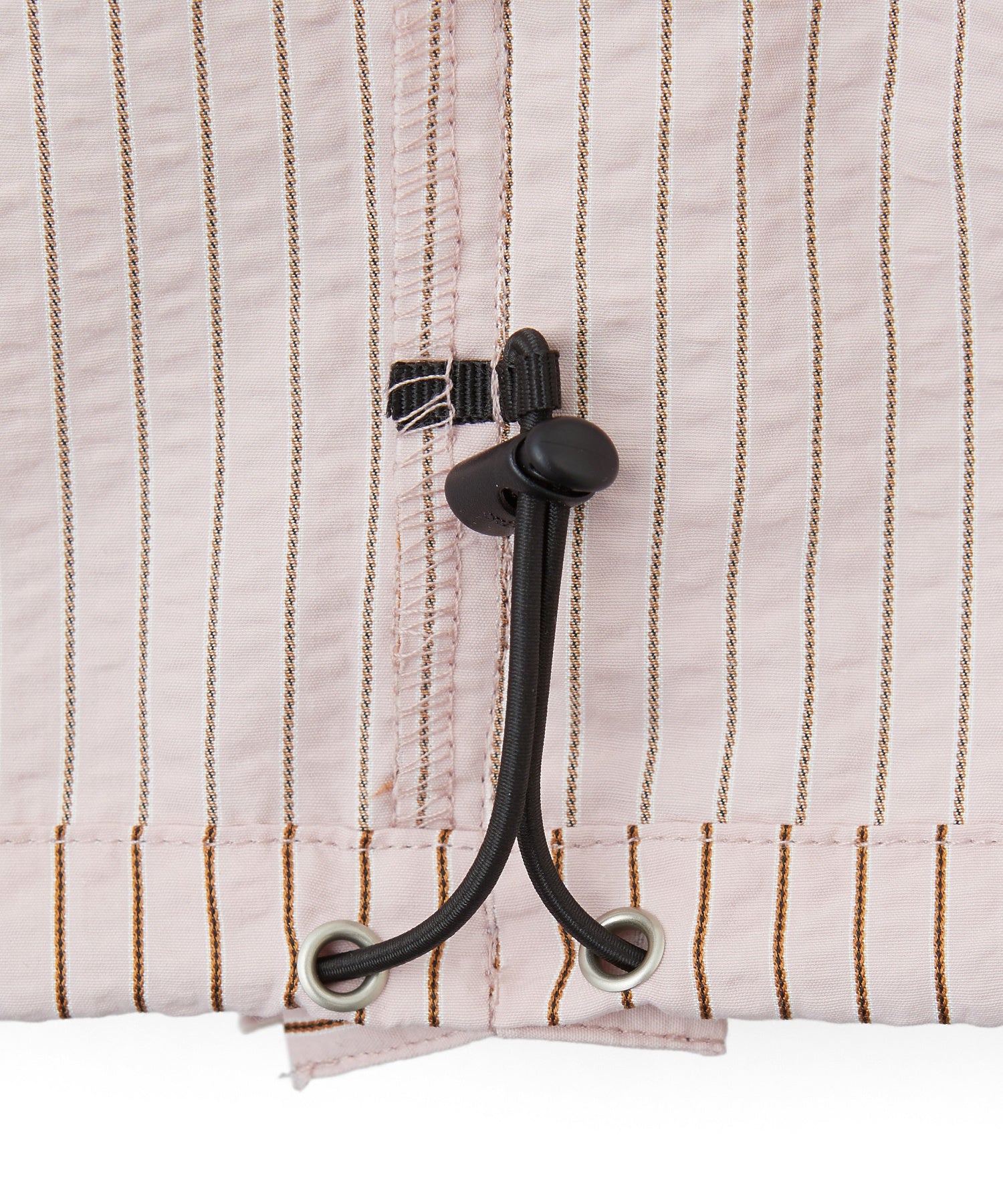 STRIPED RUFFLE PANTS