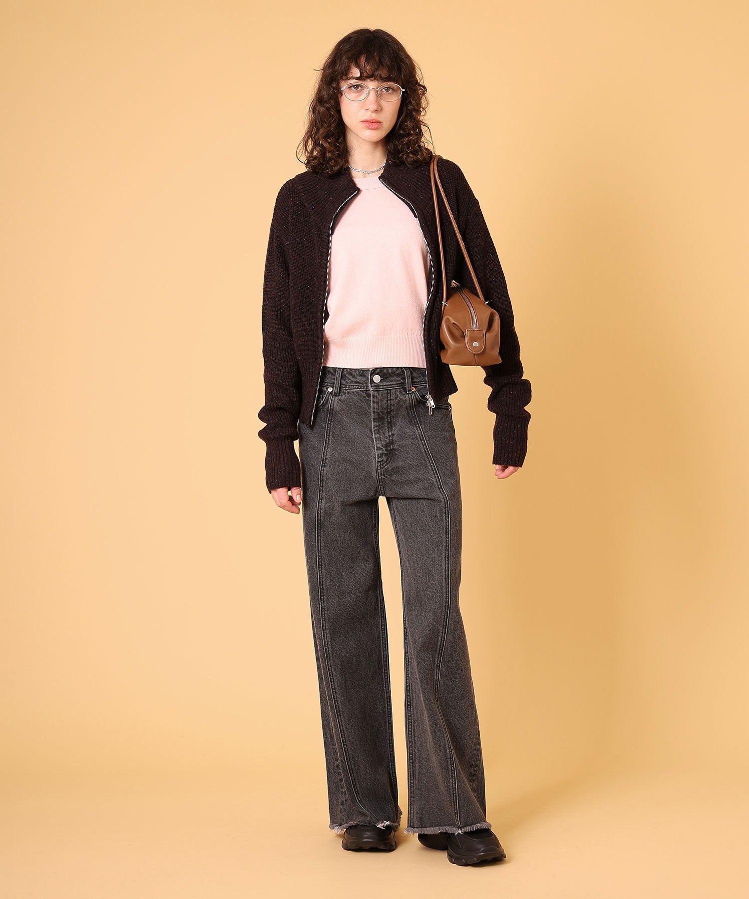 ラインニットプルオーバー