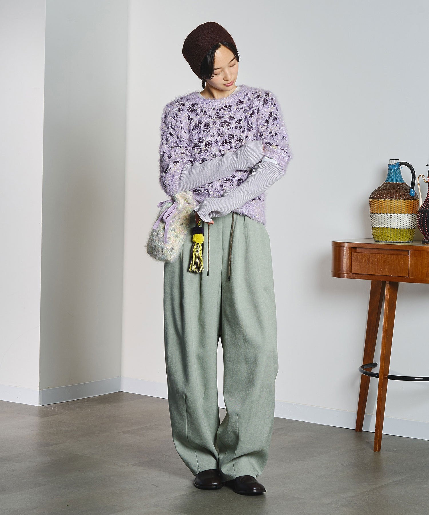 model:166cm 着用サイズ:M