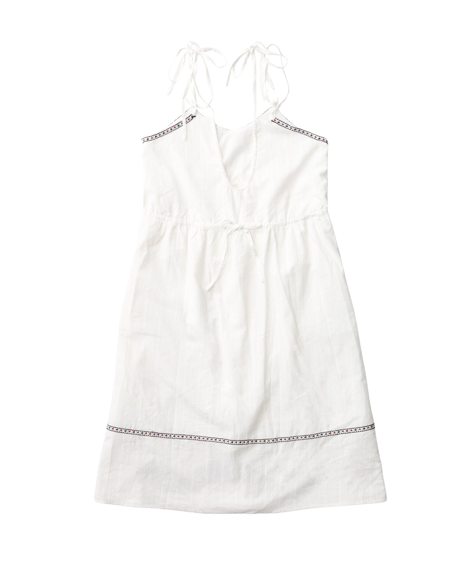 TYROLEAN TAPE CAMI DRESS