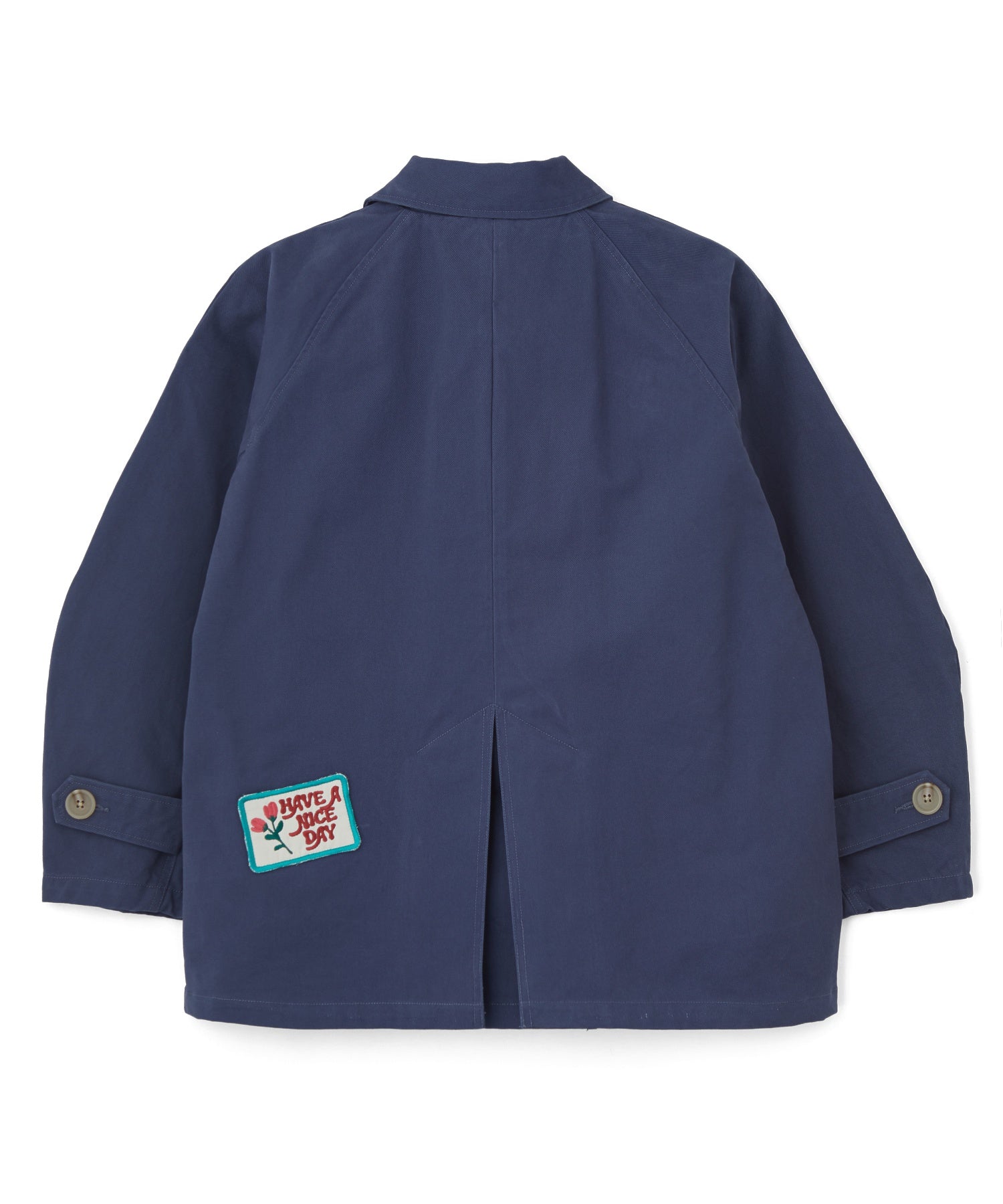 PATCH HOODED JACKET