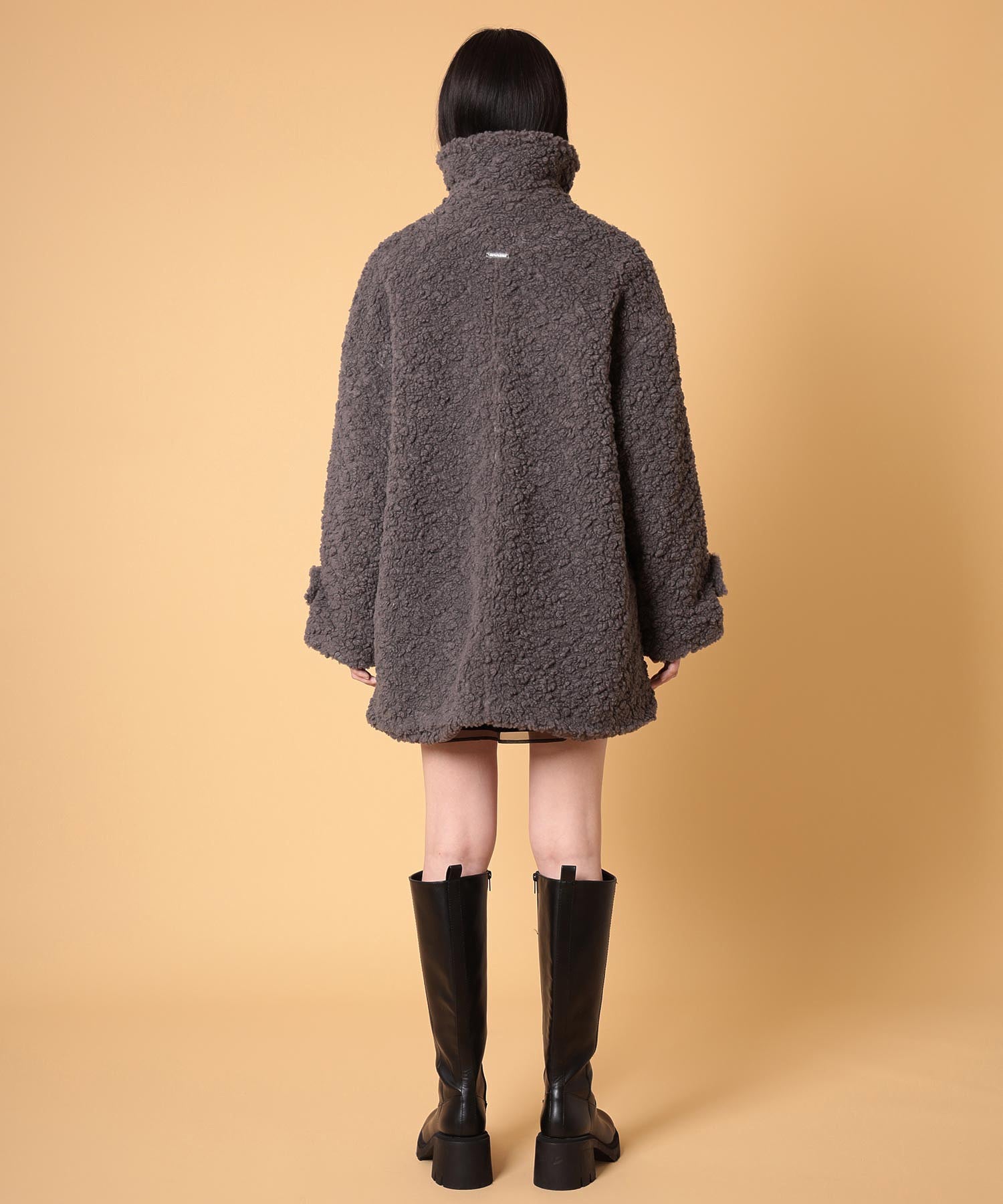 ボアハーフコート