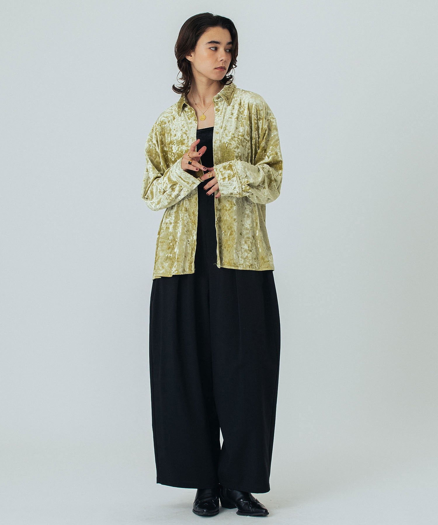 model:172cm 着用サイズ:M