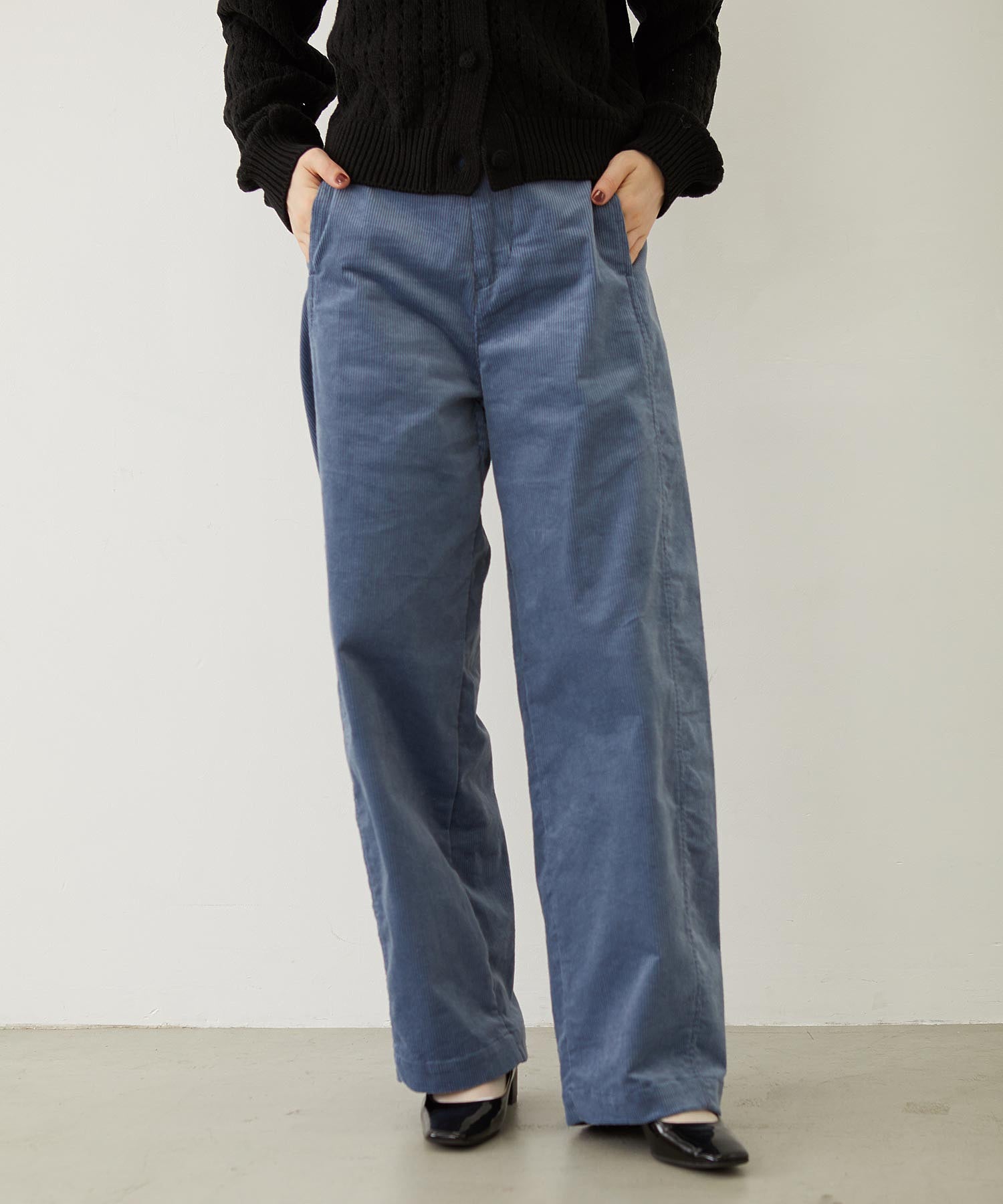 WORK STYLE CORDUROY PANTS