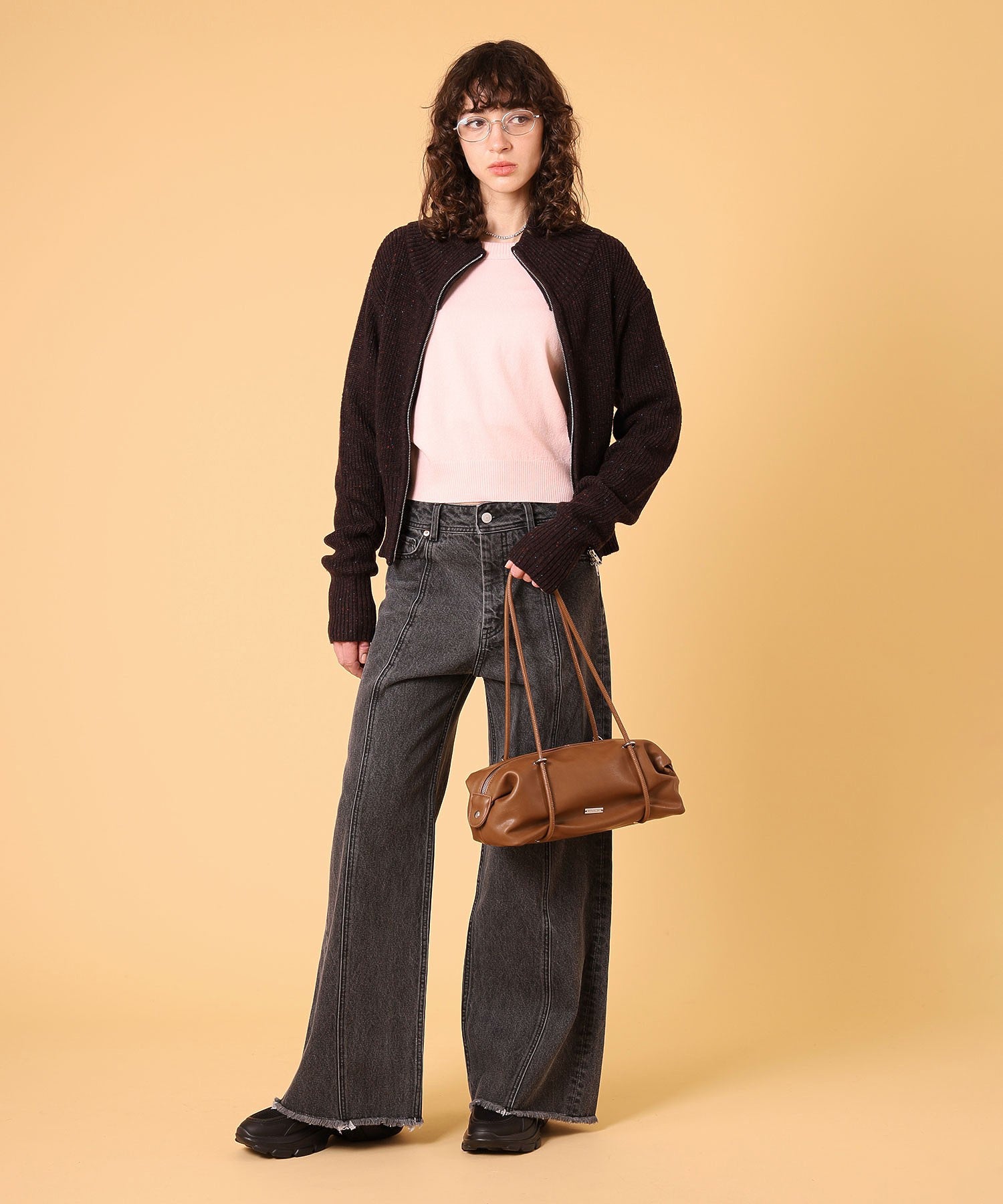 ラインニットプルオーバー