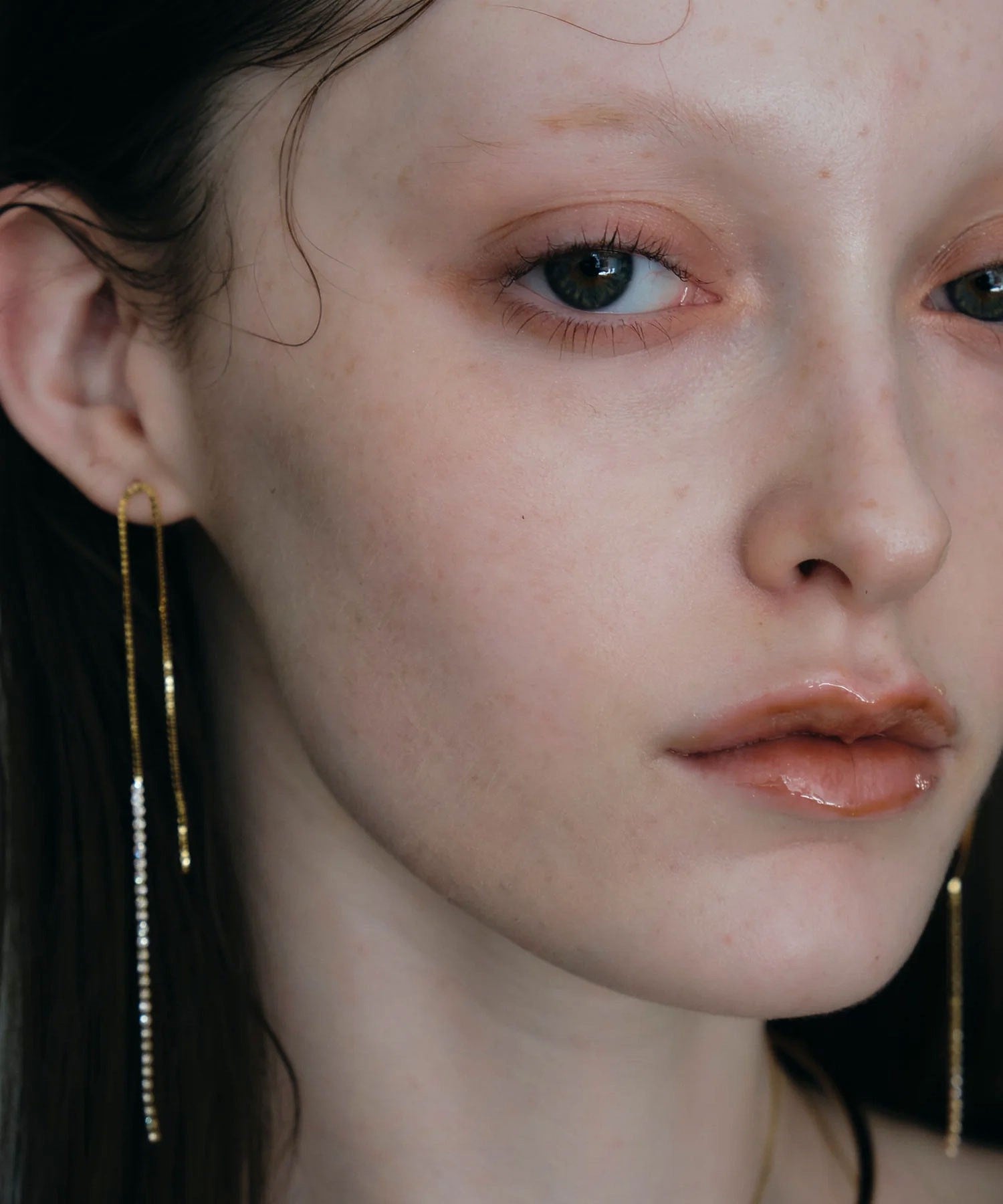loni/LEAF BIJOU ASYMMETRY PIERCE