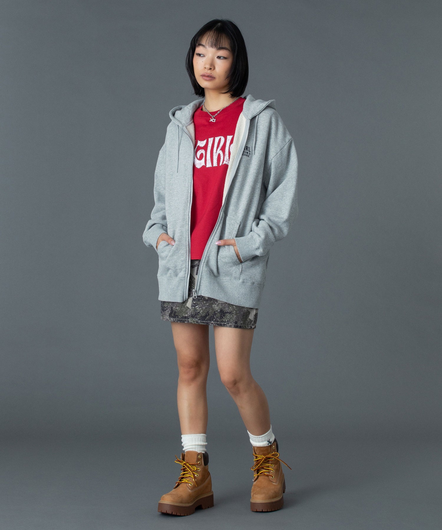 FLAP POCKET MINI SKIRT