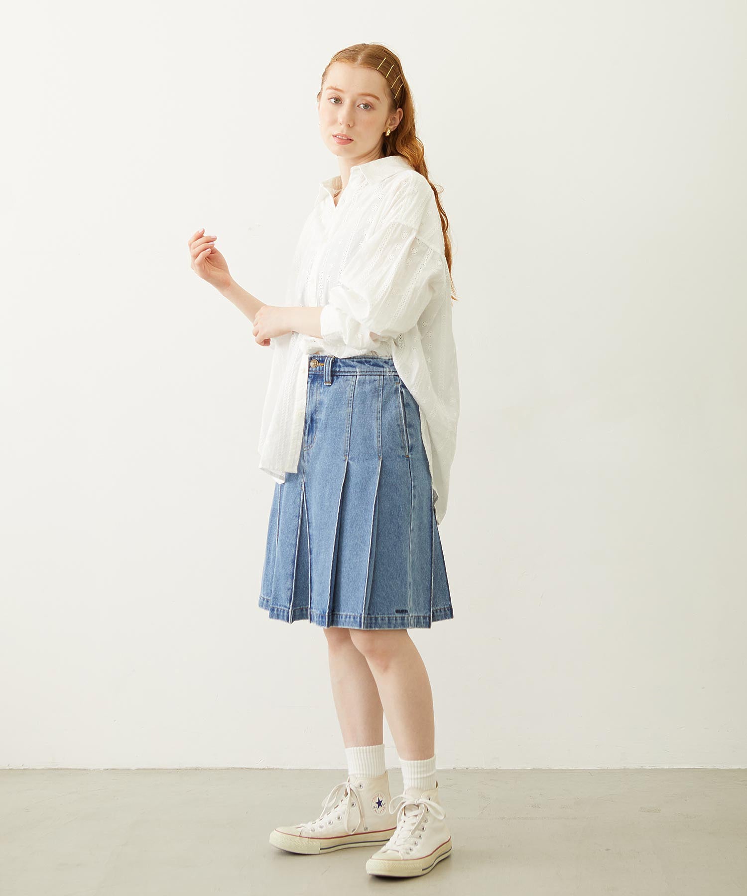 2WAY OVERSIZED SHIRT