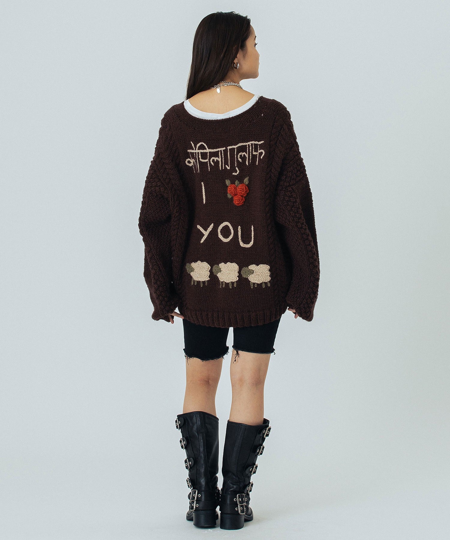 model:160cm 着用サイズ:ONE SIZE