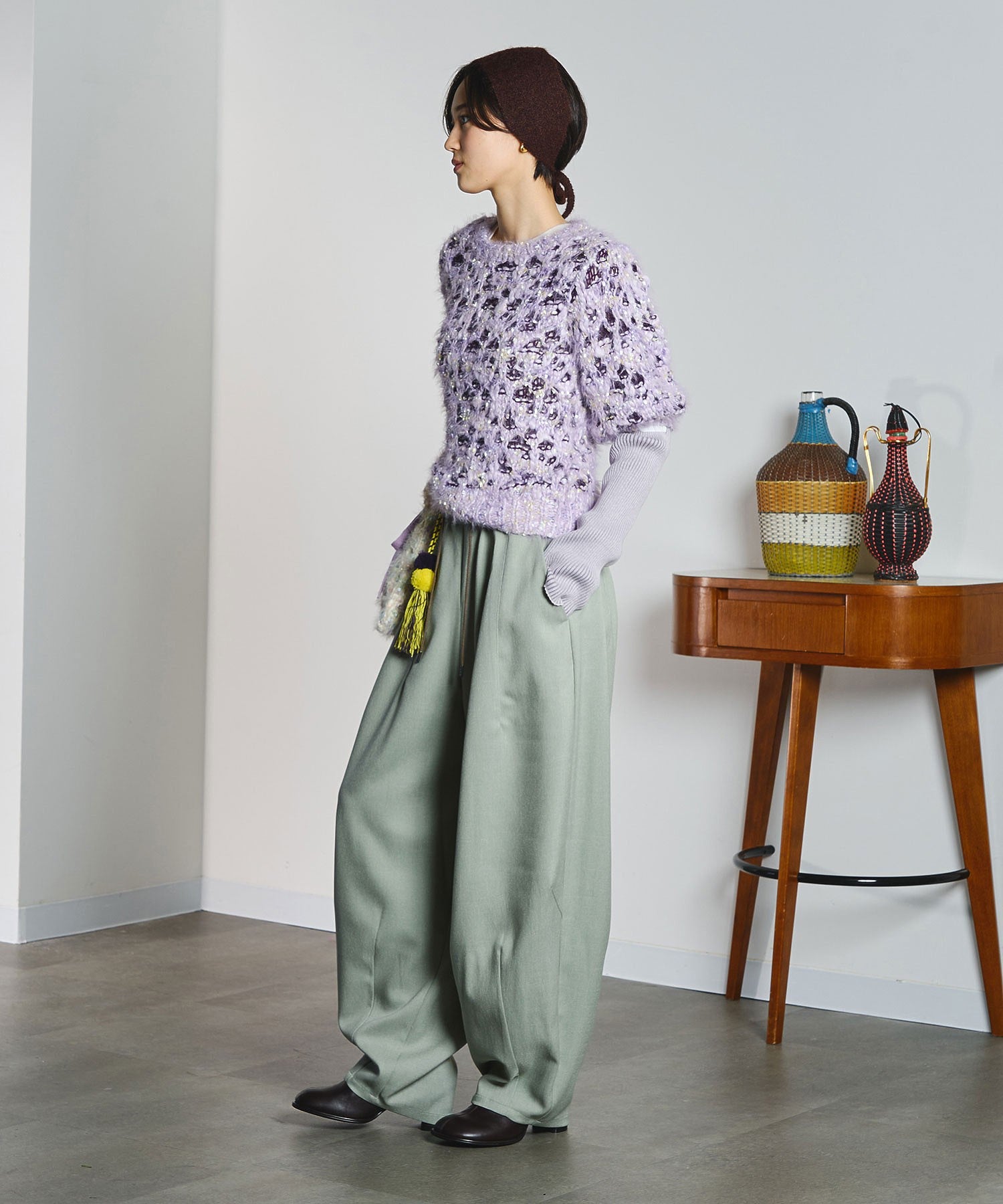 model:166cm 着用サイズ:M