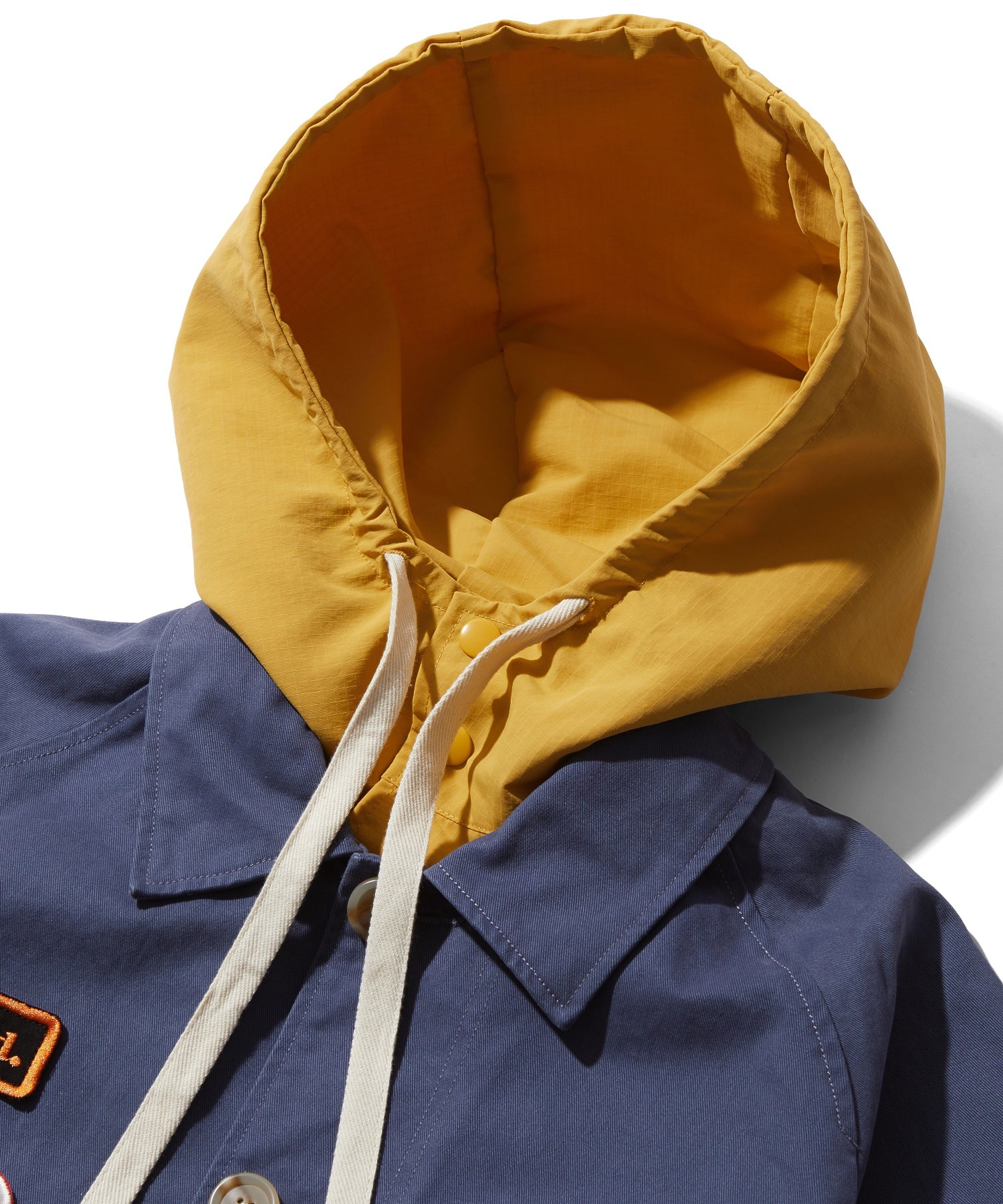 PATCH HOODED JACKET