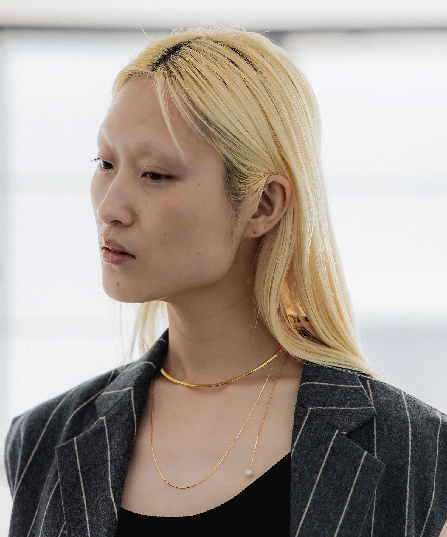 loni/BUD MULTIWAY PEARL CHOKER