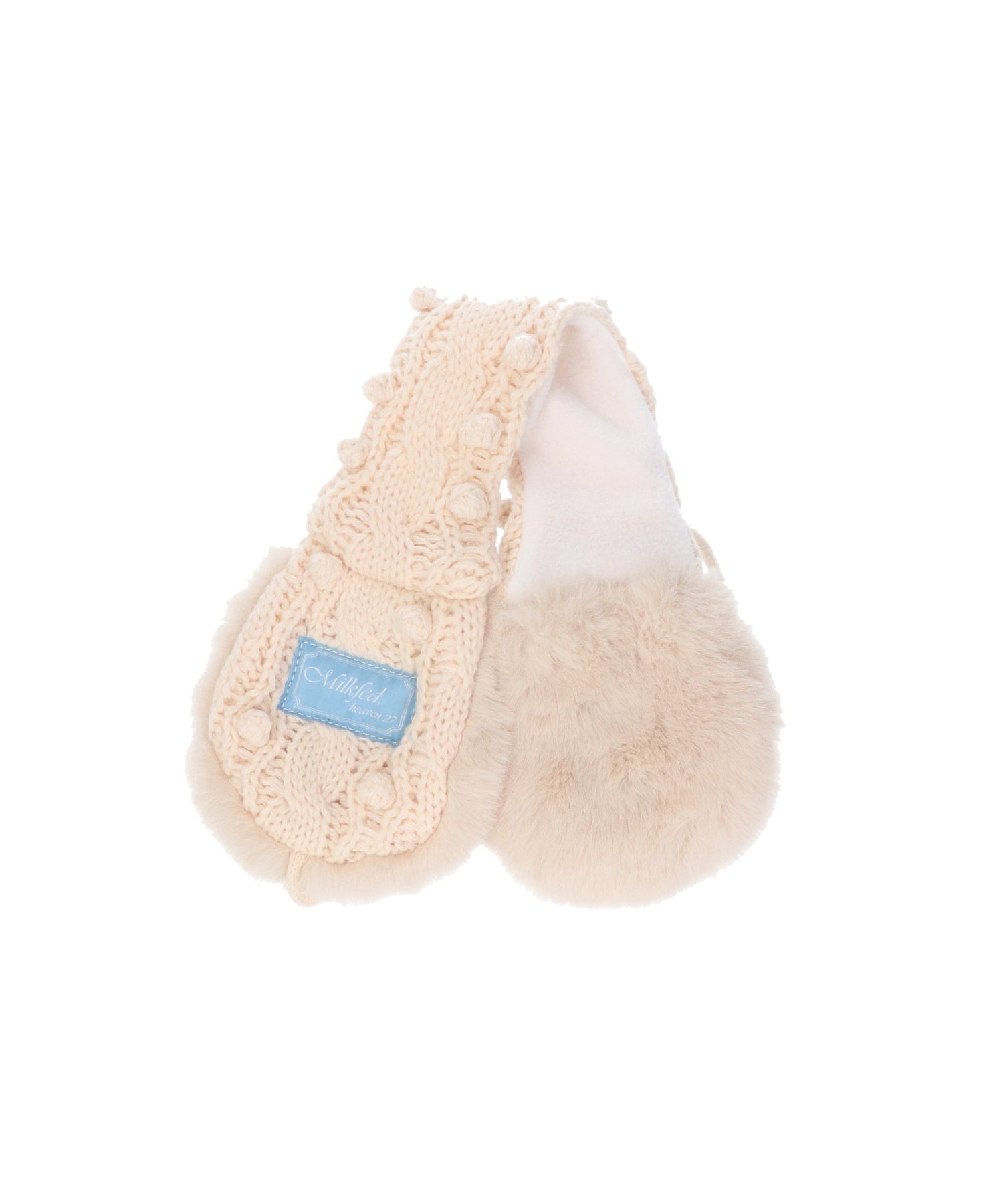CABLE KNIT EARMUFFS