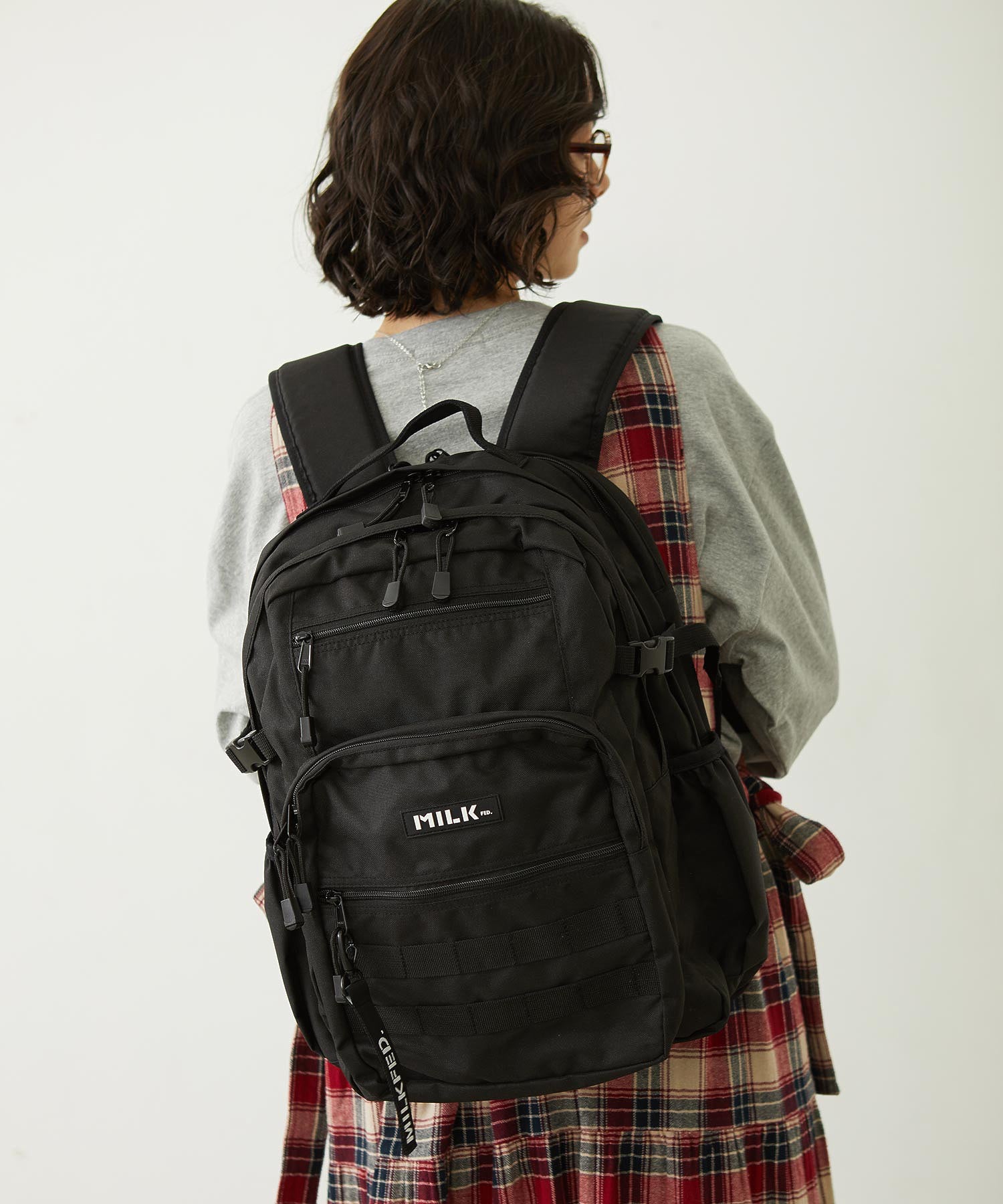 ACTIVE DOUBLE POCKET MOLLE BACKPACK MILKFED.