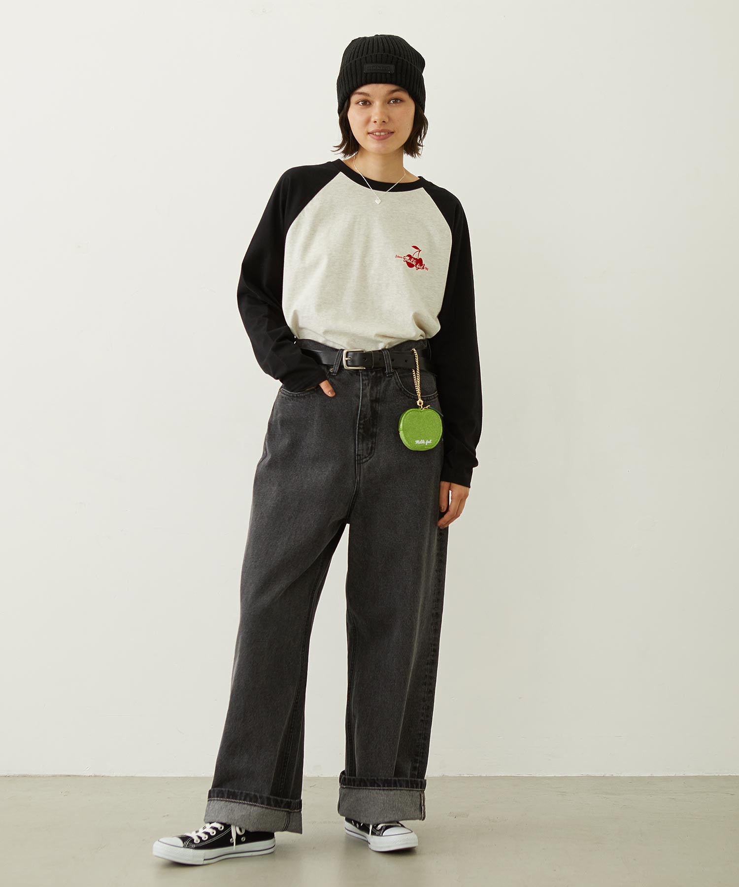 BOYFRIEND LOOSE DENIM PANTS