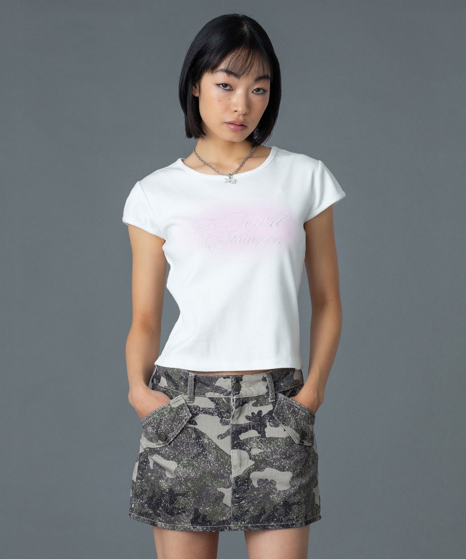 FLAP POCKET MINI SKIRT