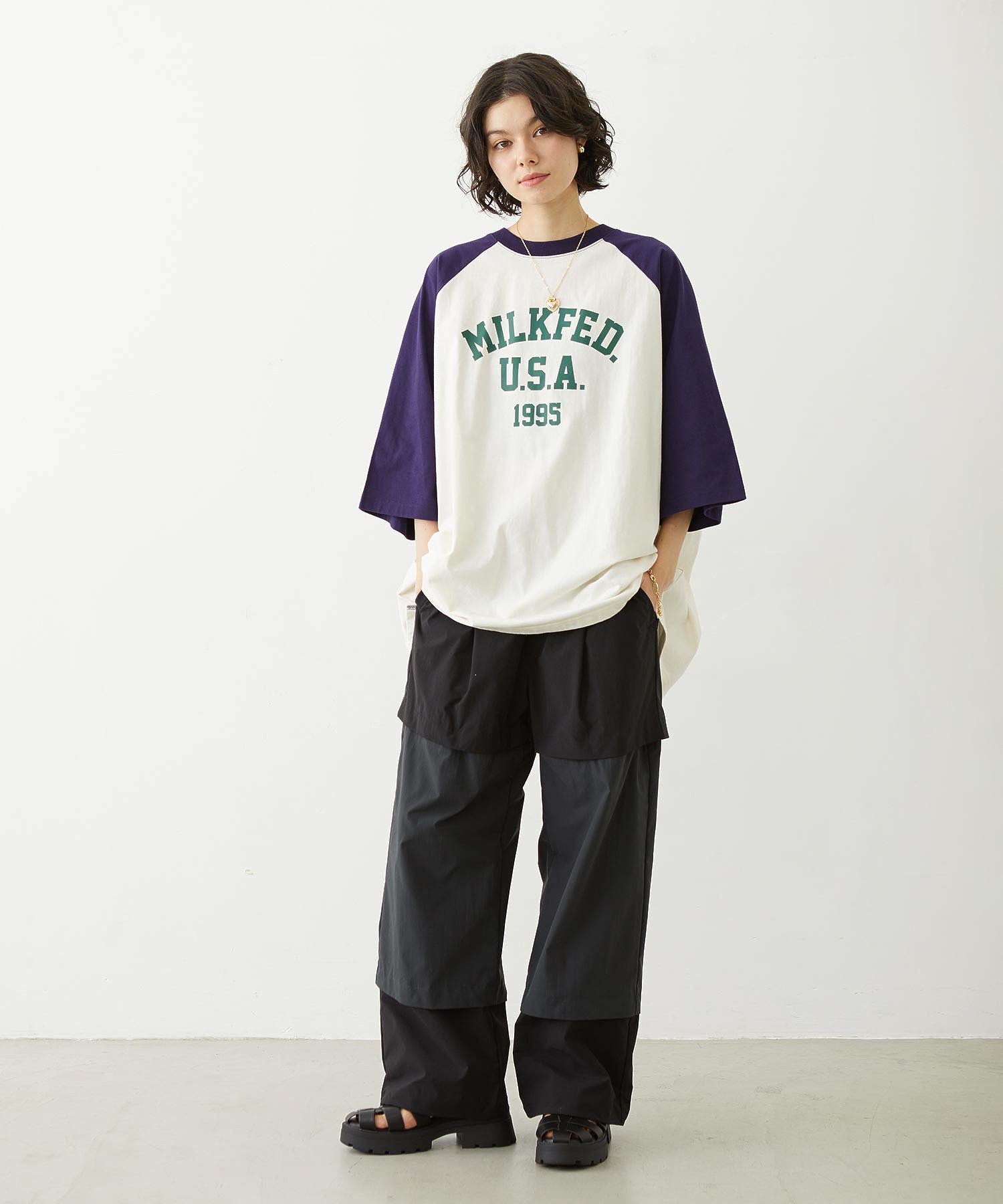 BICOLOR PANTS