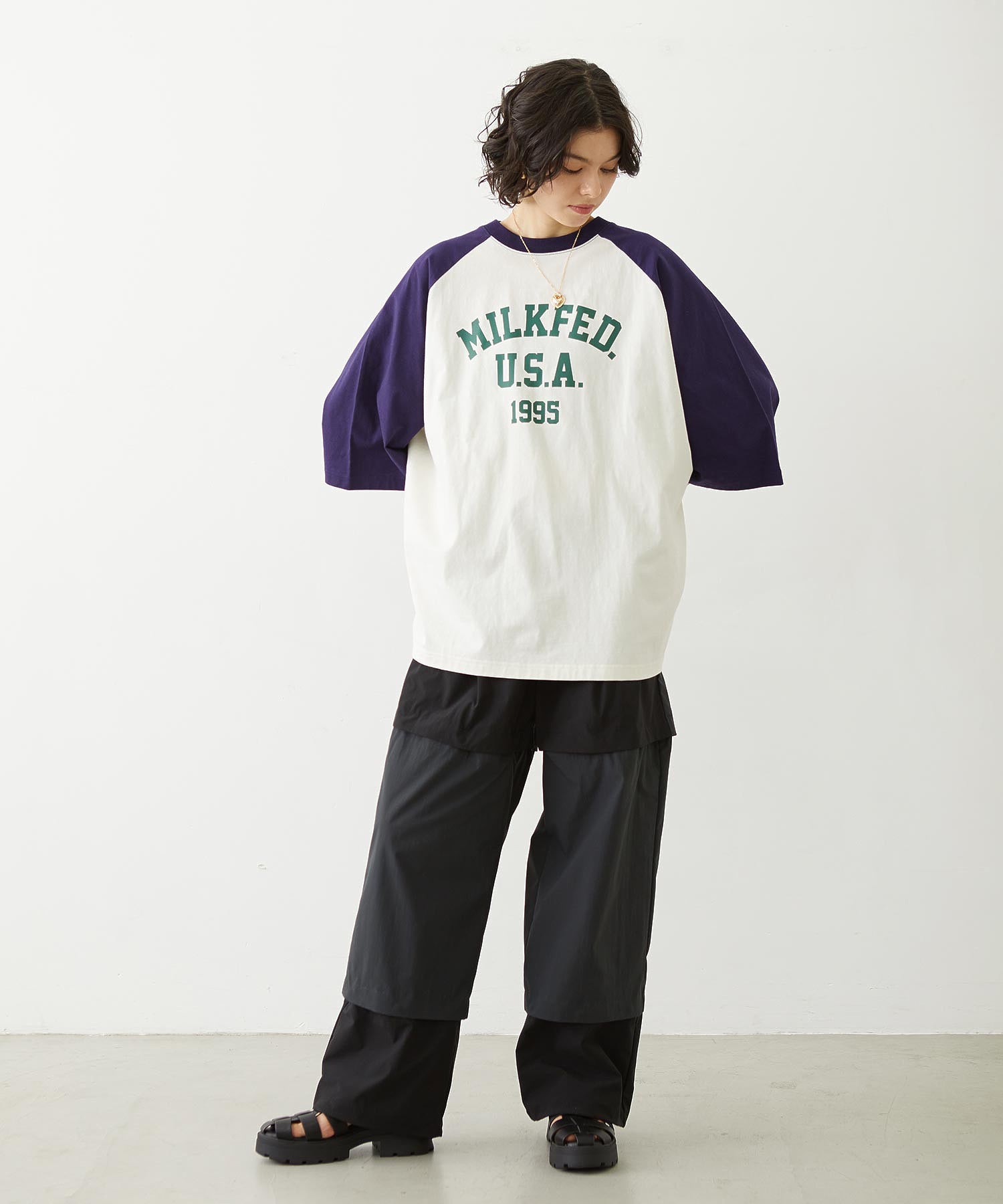 BICOLOR PANTS