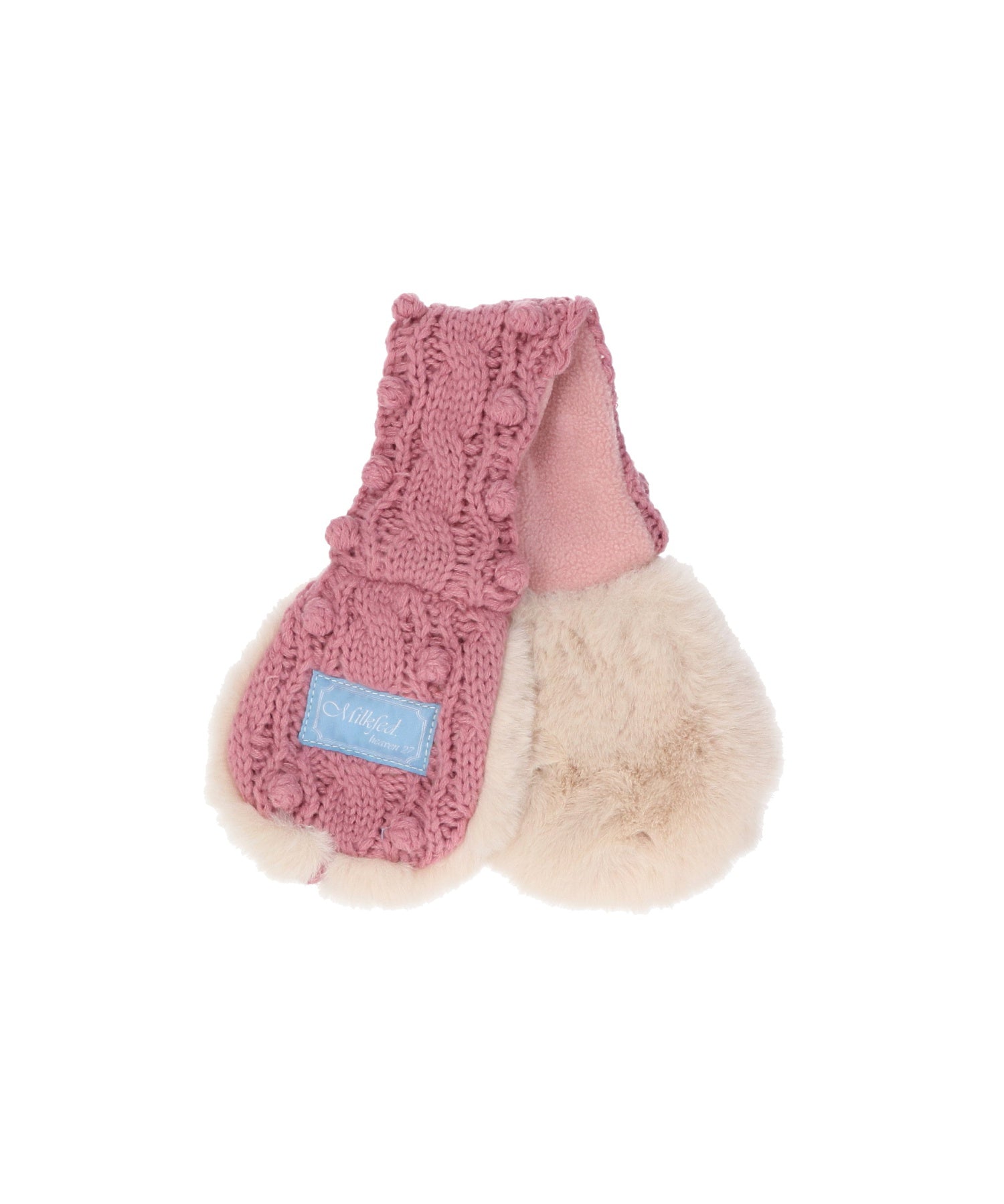 CABLE KNIT EARMUFFS