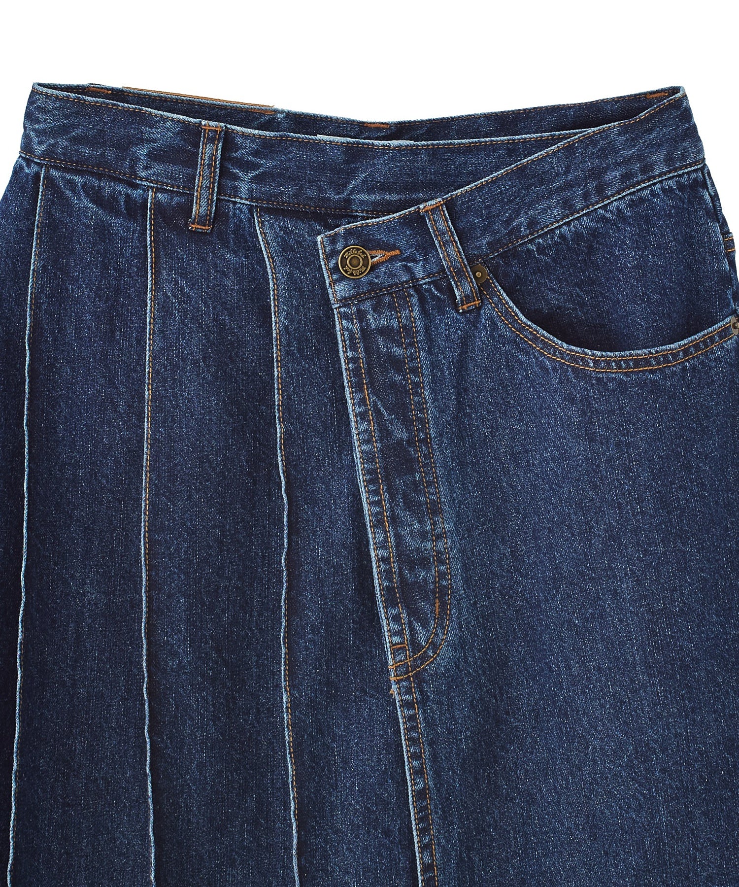 ASYMMETRICAL LONG SKIRT