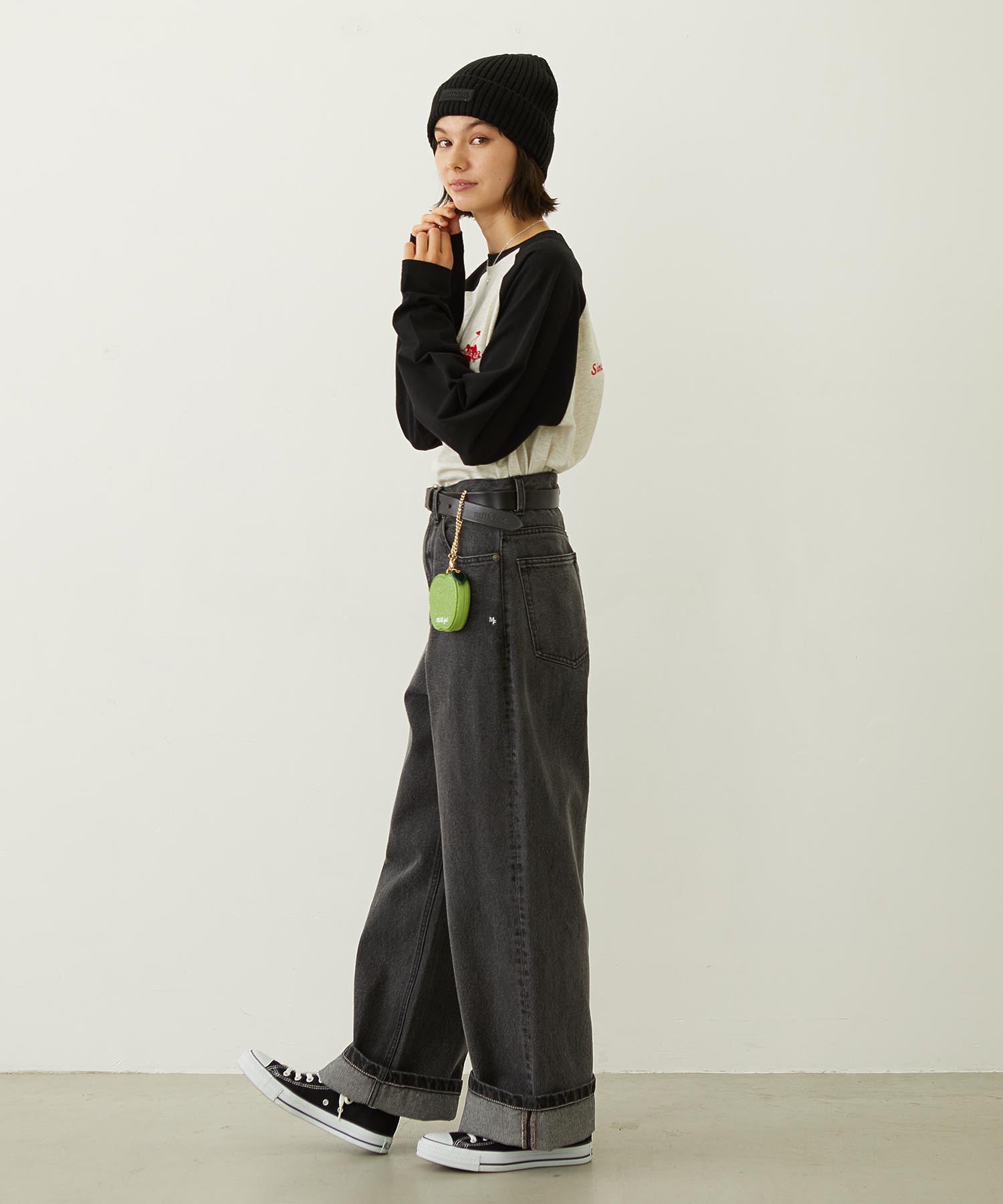 BOYFRIEND LOOSE DENIM PANTS