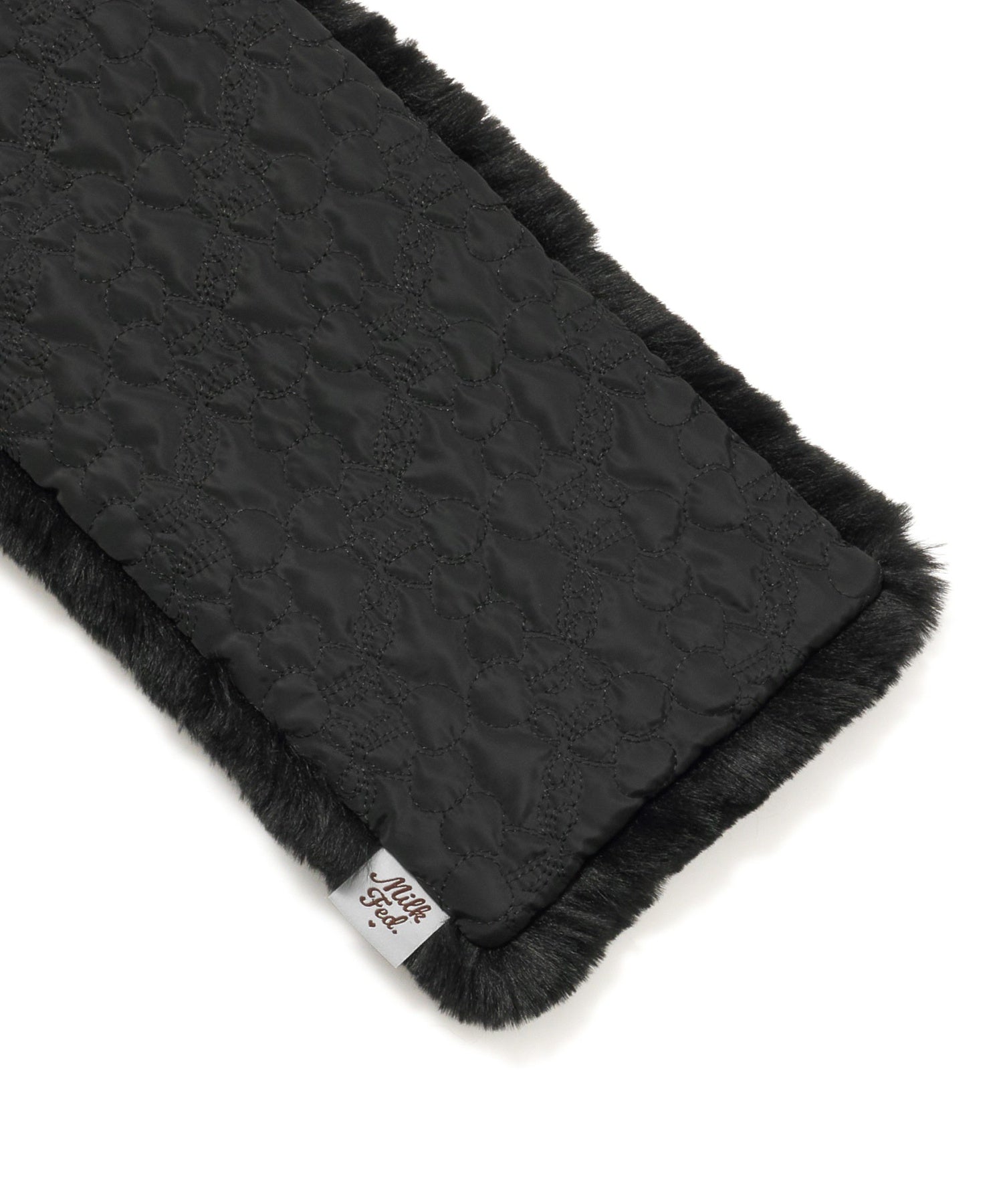 CHERRY QUILTED REVERSIBLE NYLON SCARF