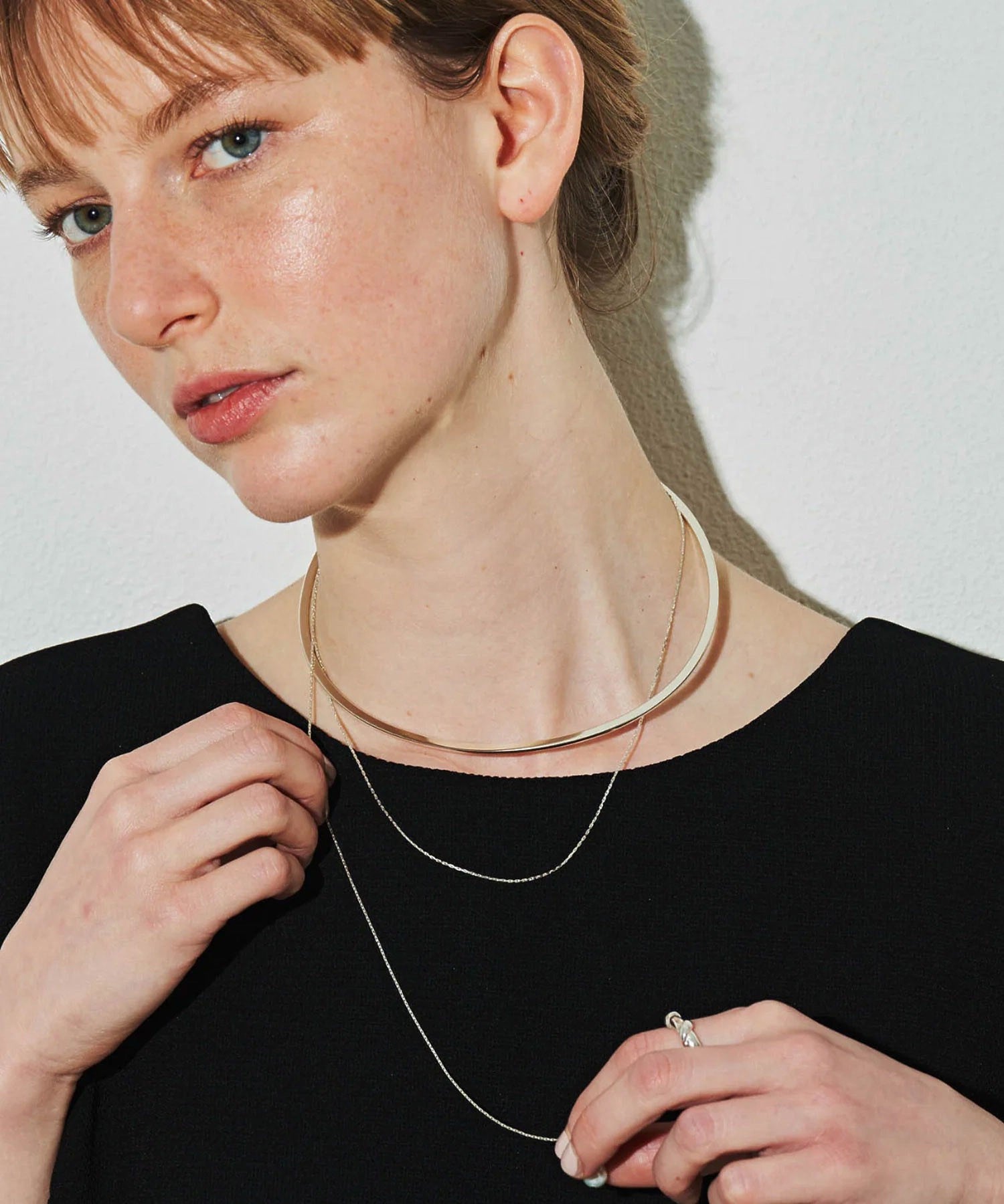 loni/BUD MULTIWAY PEARL CHOKER