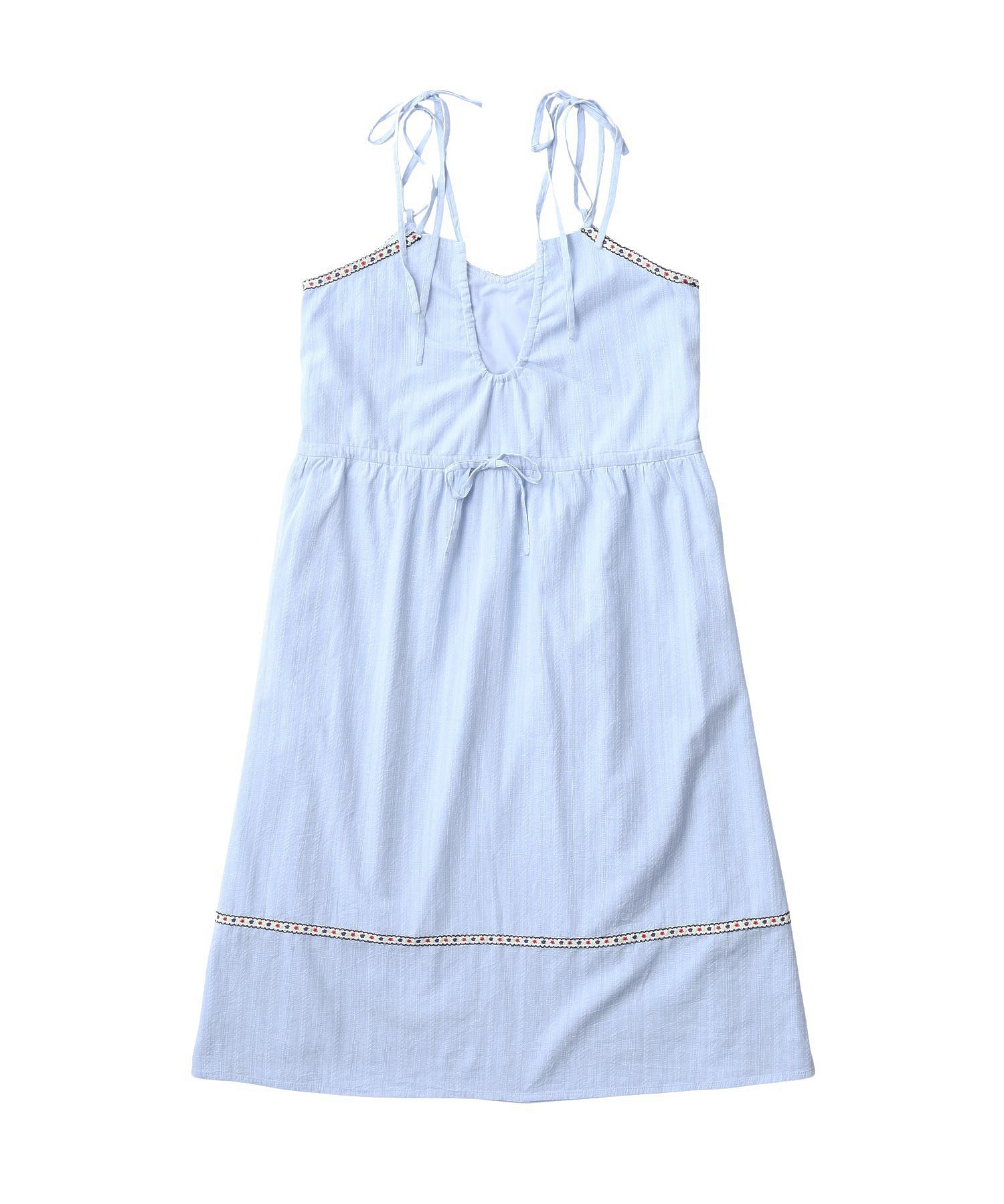 TYROLEAN TAPE CAMI DRESS