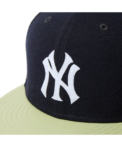 【NEWERA】5950 GORO NEYYAN MELTON NVY LTGRN