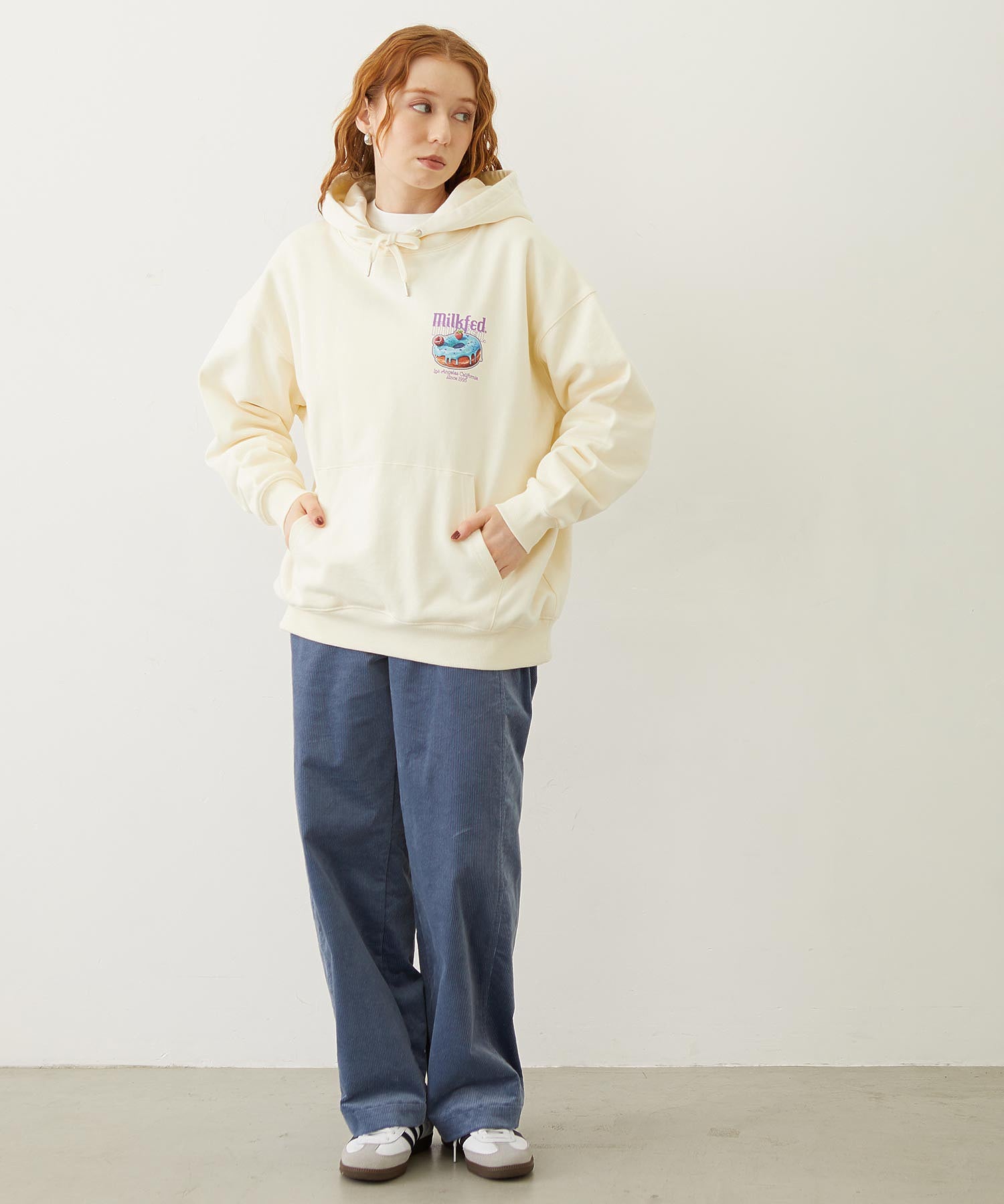 WORK STYLE CORDUROY PANTS