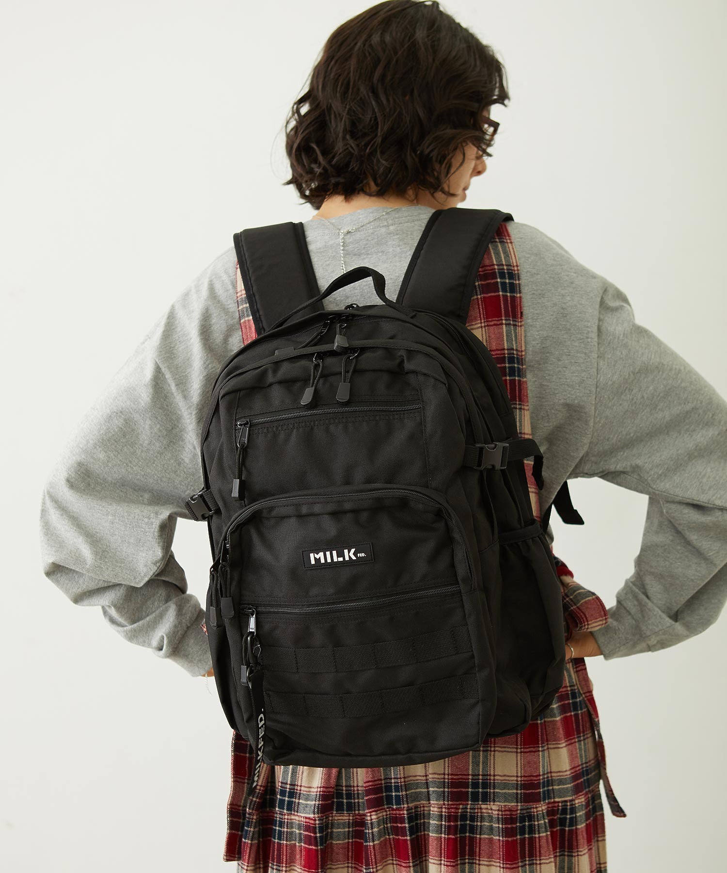 ACTIVE DOUBLE POCKET MOLLE BACKPACK MILKFED.