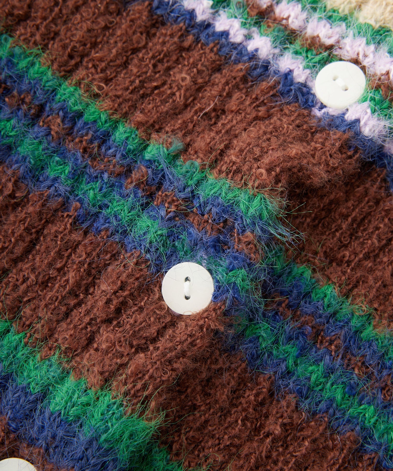 TWO-TYPE STRIPED KNIT VEST