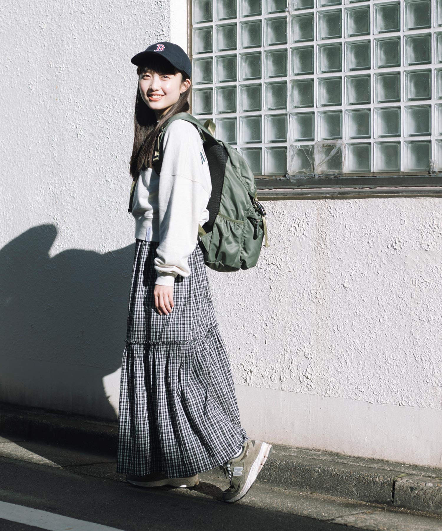 model：H152 着用サイズ：ONESIZE