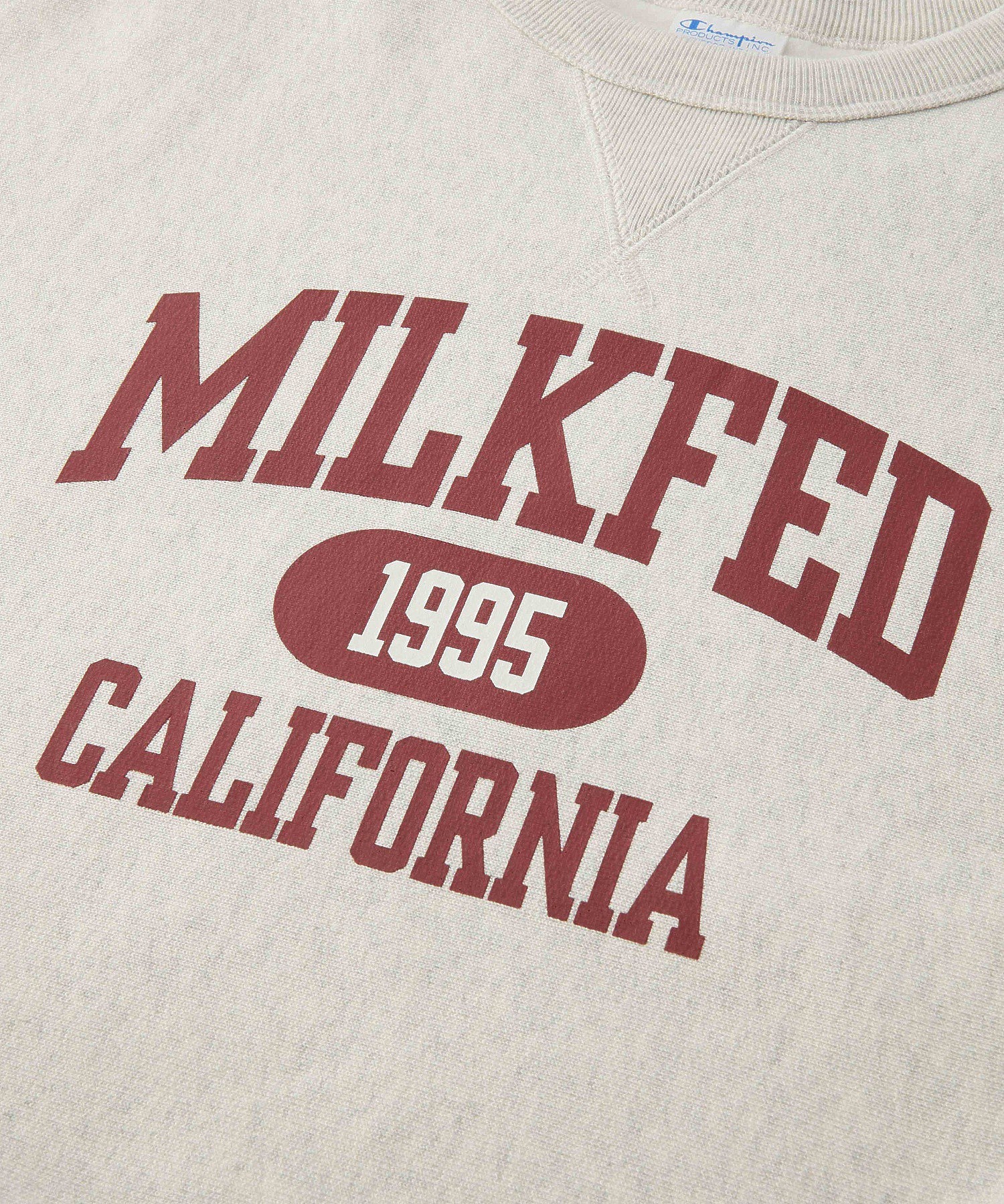 MILKFED.×CHAMPION SWEAT TOP