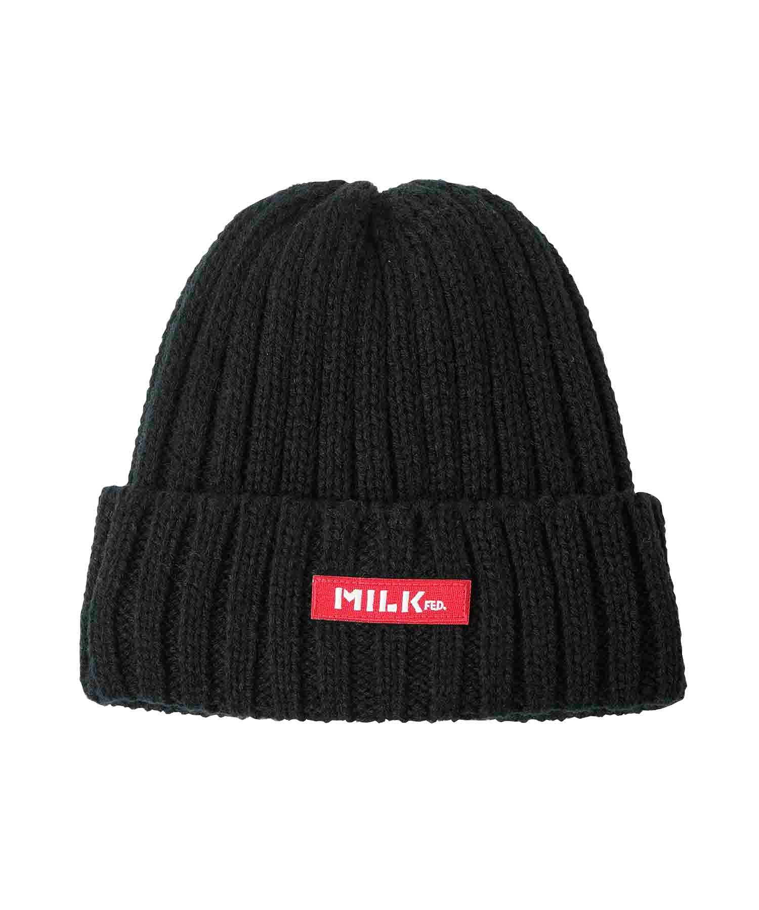 LOGO KNIT CAP MILKFED.